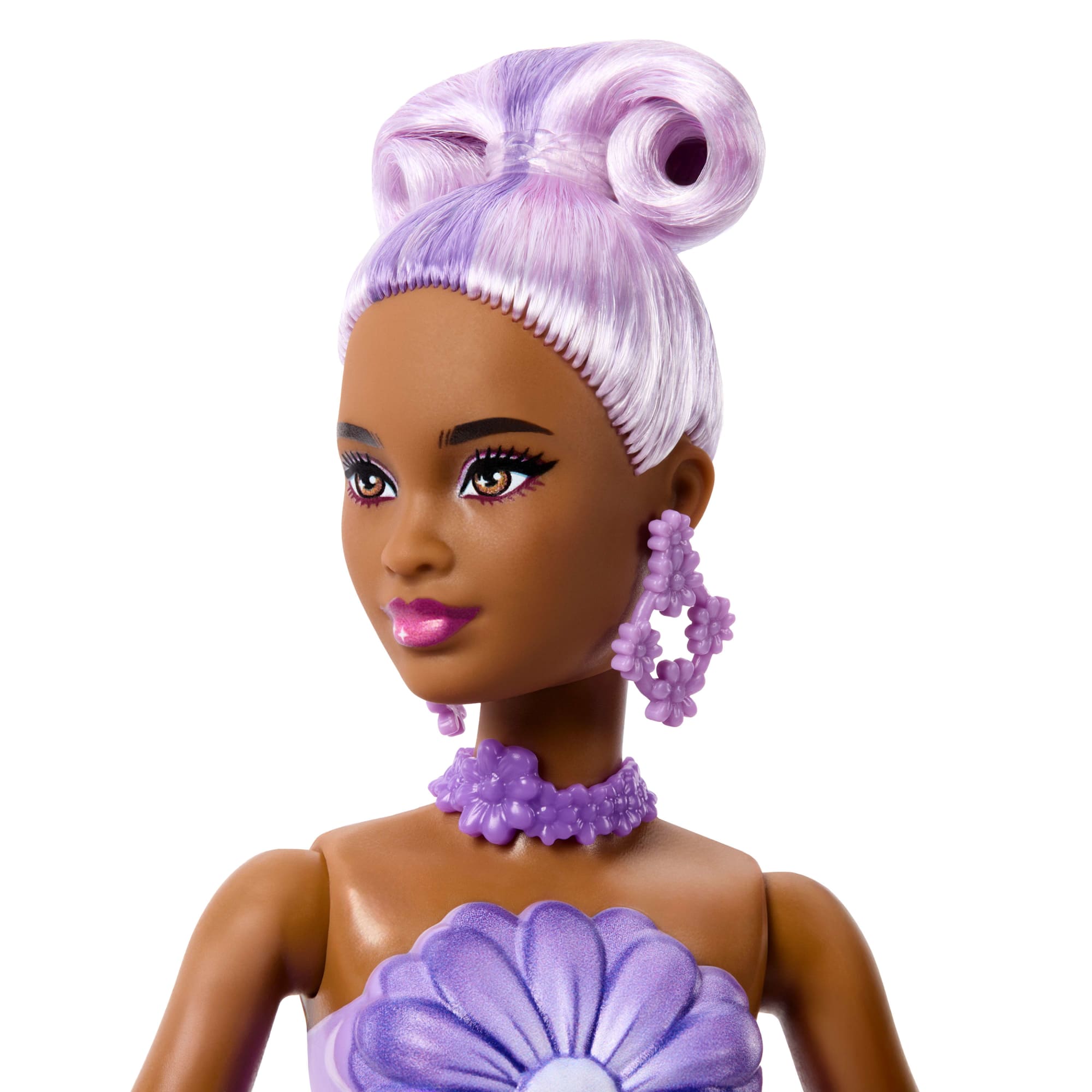 Barbie®-Poupée Pétals Pop Violette et Accessoires