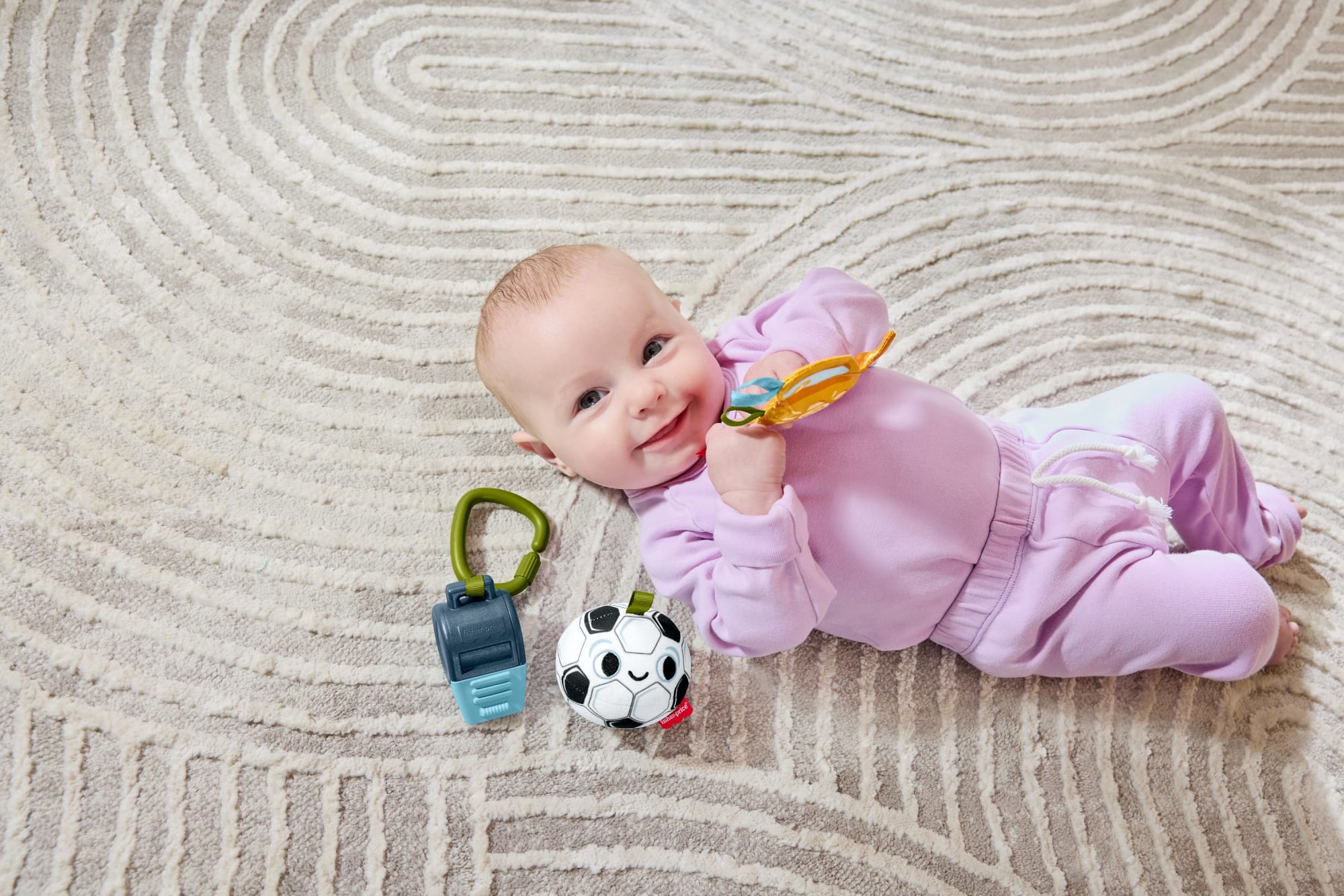 Fisher-Price Newborn I & P Set Sensorial Futbolero