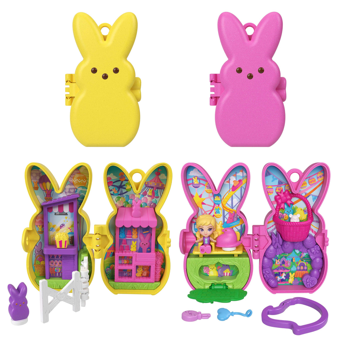 Polly Pocket Peeps Lot de 2