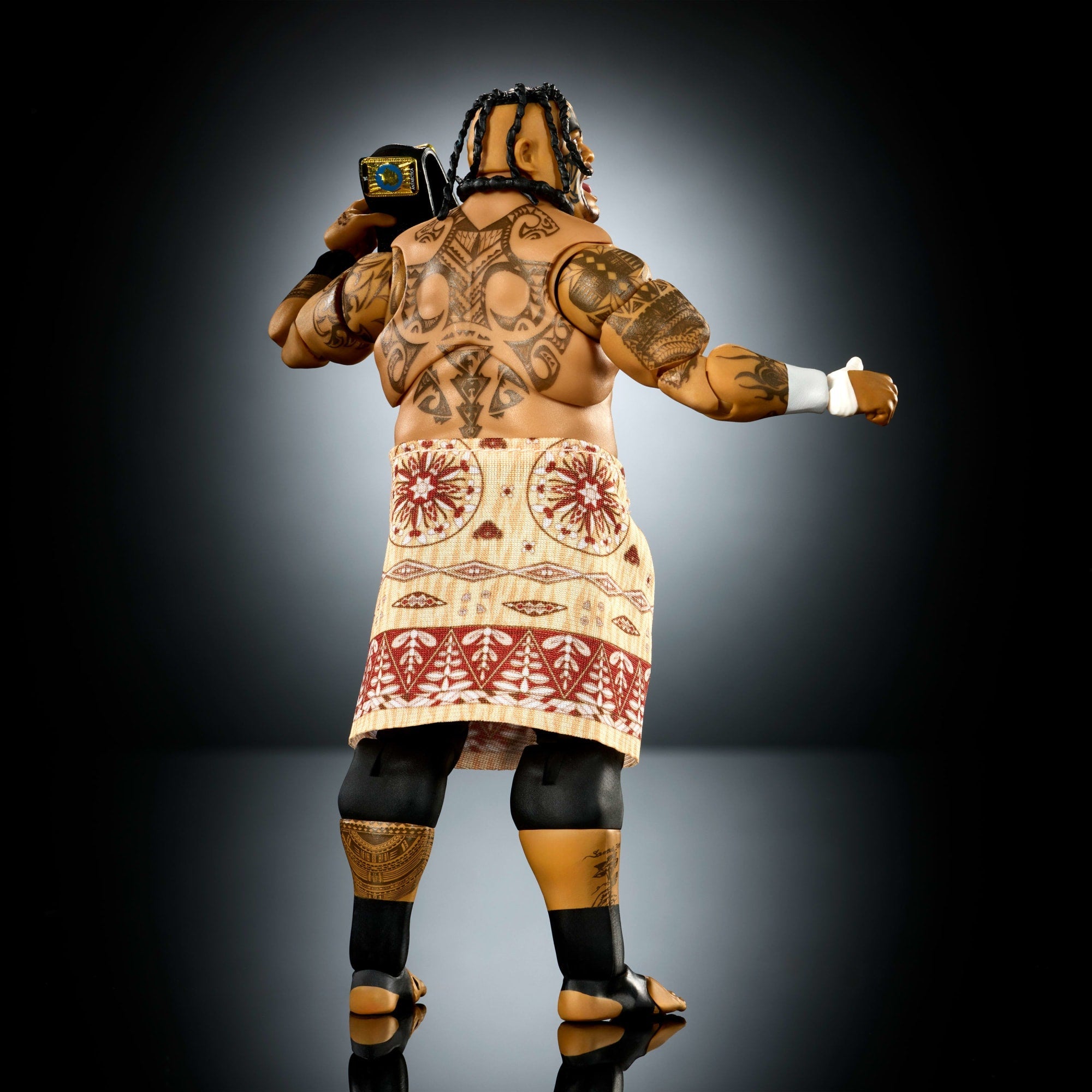 WWE Ultimate Edition Umaga Action Figure & Accessories Set, 6-Inch Collectible Superstar
