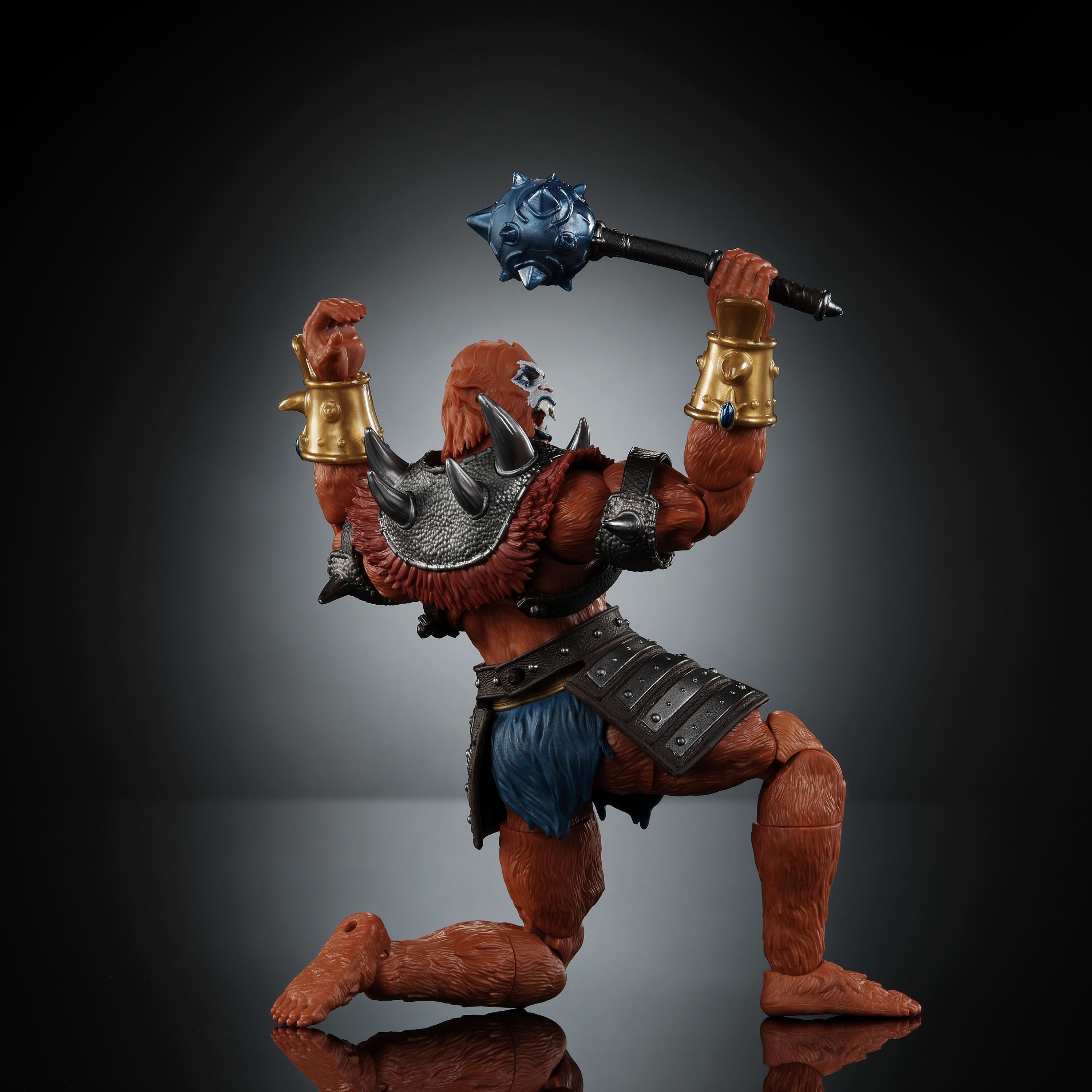 Masters Of The Universe Masterverse New Eternia Beast Man Action Figure, MOTU Toy, 30 Articulations