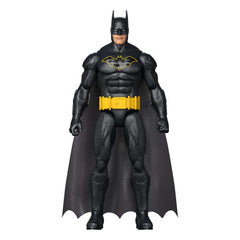 DC 12-inch Batman Action Figure, Black Batsuit, 7 Points Of Articulation