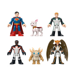 Fisher-Price-Coffret Imaginext Superman-Coffret de 6 Figurines