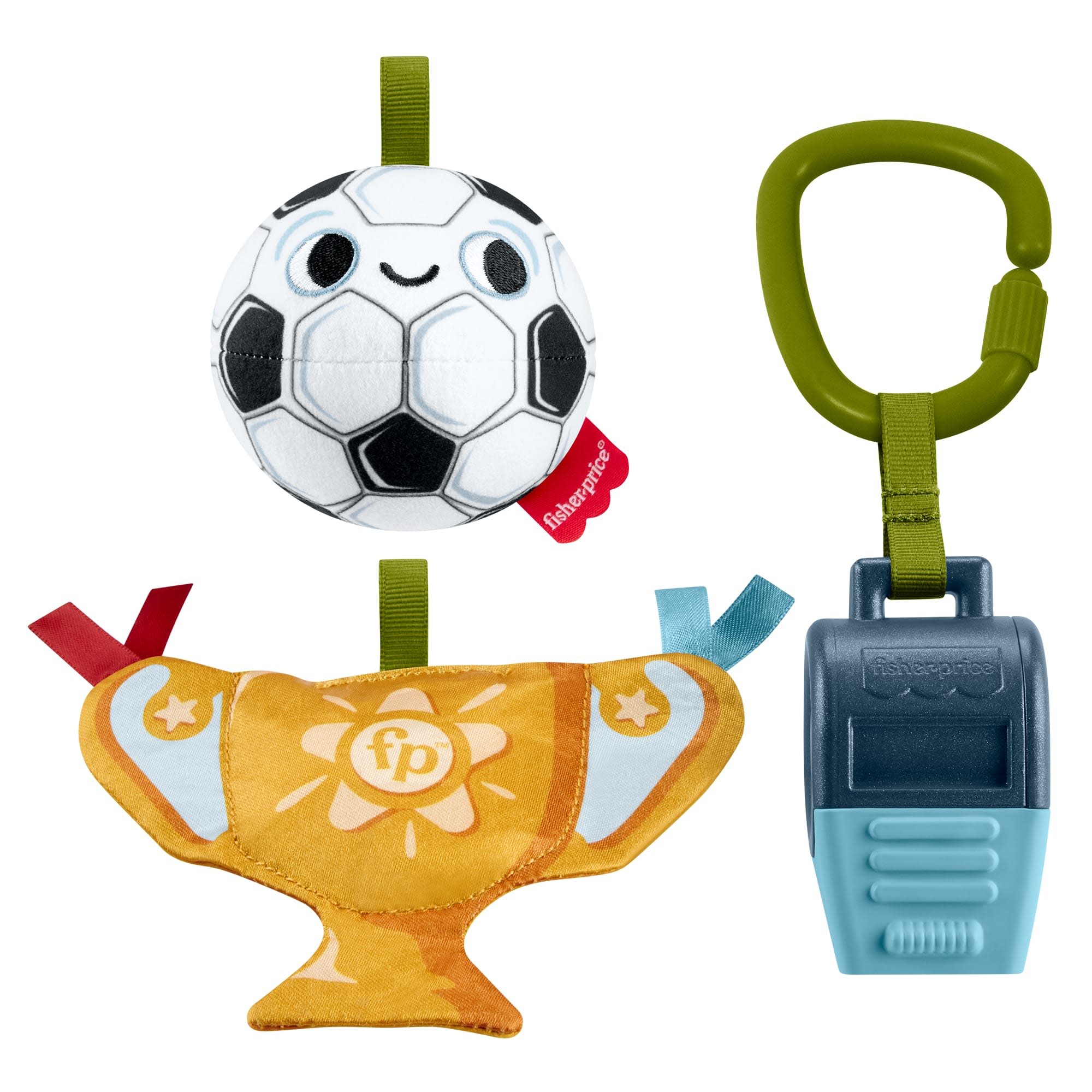 Fisher-Price Baby Brinquedo para Bebês Conjunto Sensorial de Futebol