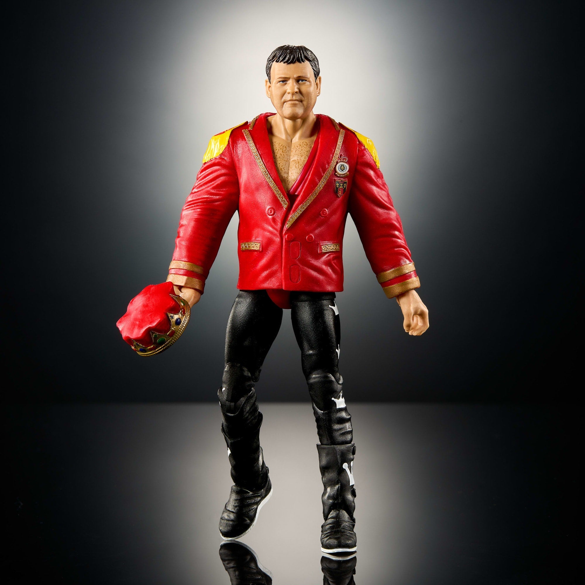 WWE Monday Night War Elite Collection Jerry “The King” Lawler Action Figure & Accessories 6-Inch Set