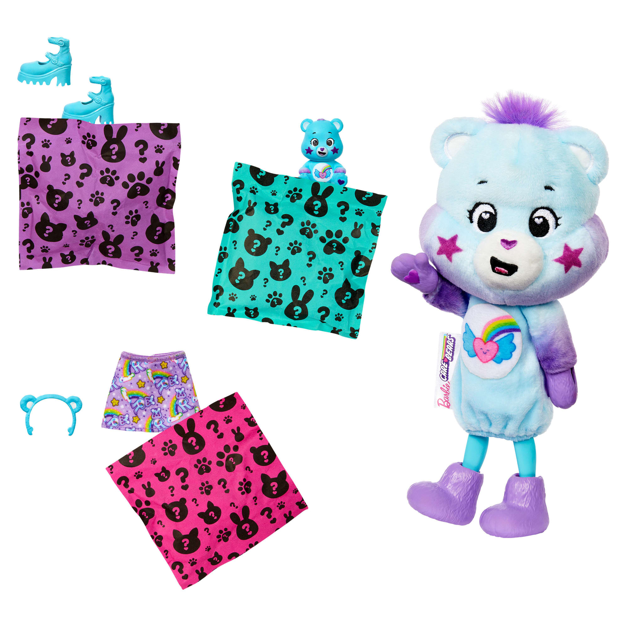 Barbie Poupée Barbie Cutie Reveal Chelsea Série Bisounours