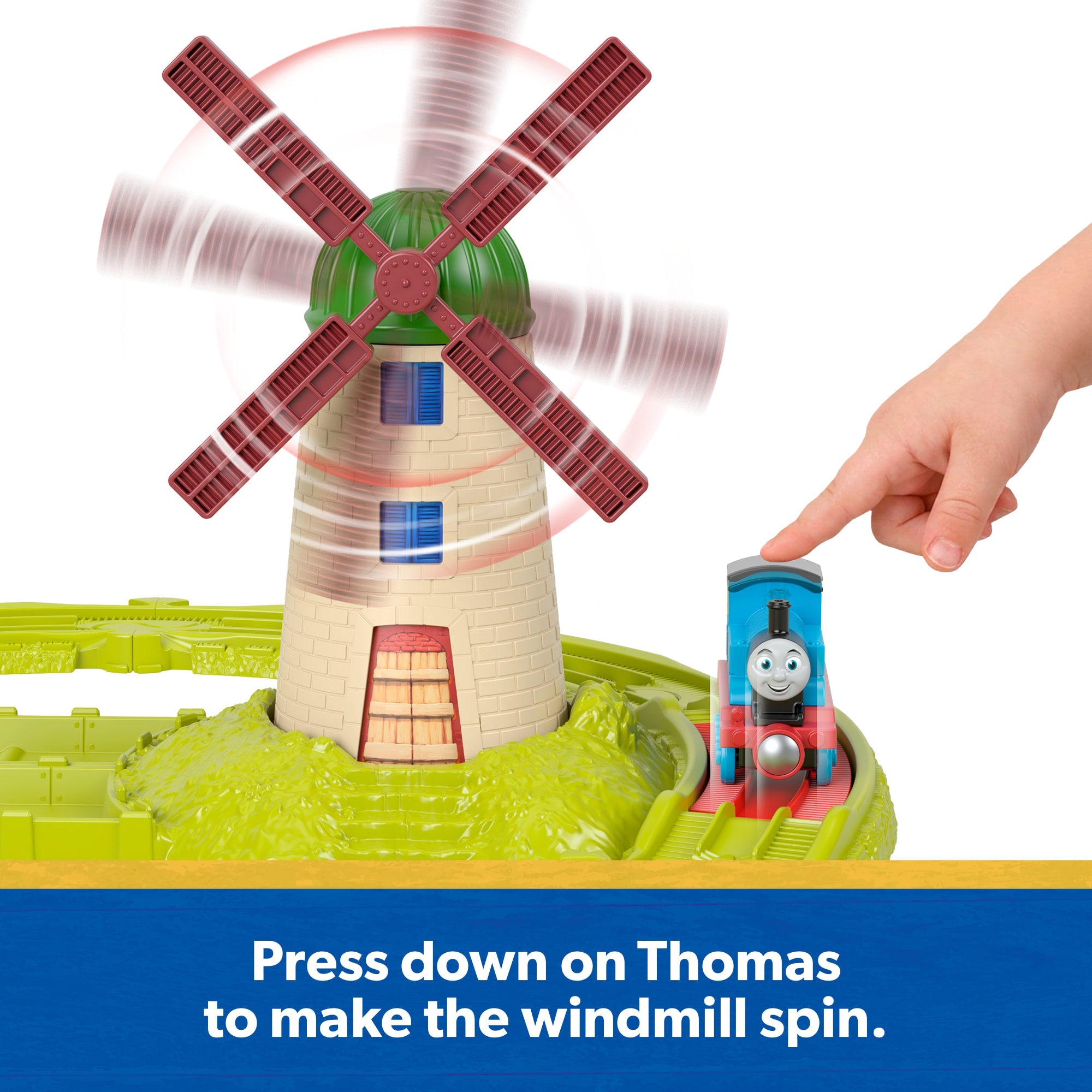 Thomas & Friends Explorin’ Tidmouth Sheds Track Set By Fisher-Price, With Engine & Helicopter