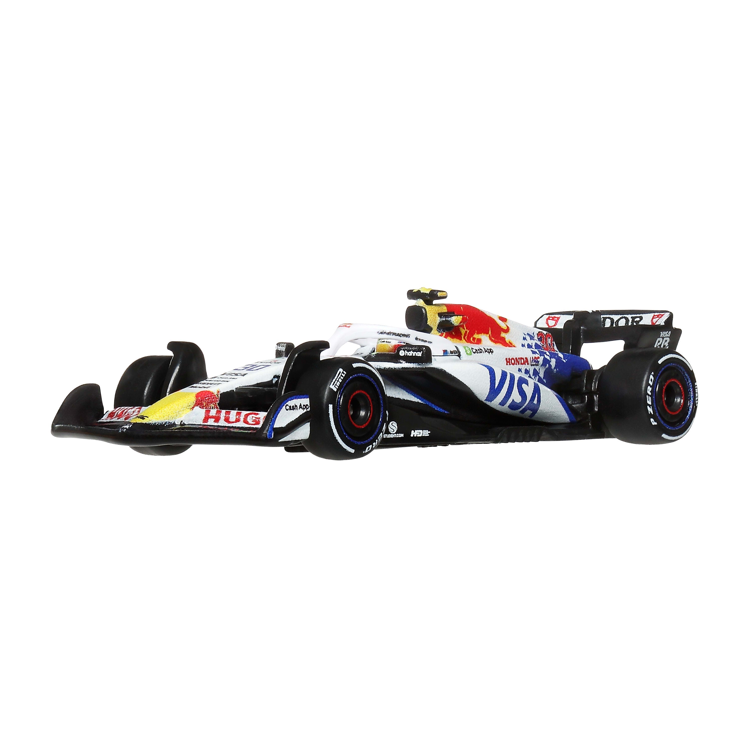 Hot Wheels Collector Veículo de Coleção Equipe Visa Cash App RB Formula 1 Liam Lawson