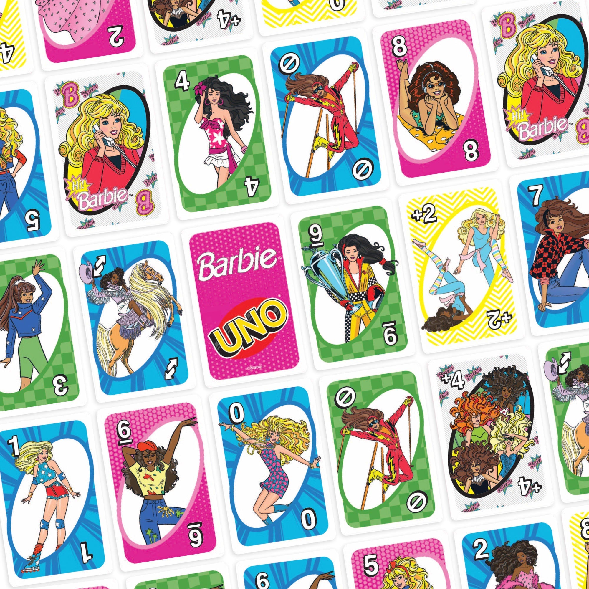 UNO Barbie Card Game For Kids & Family Night