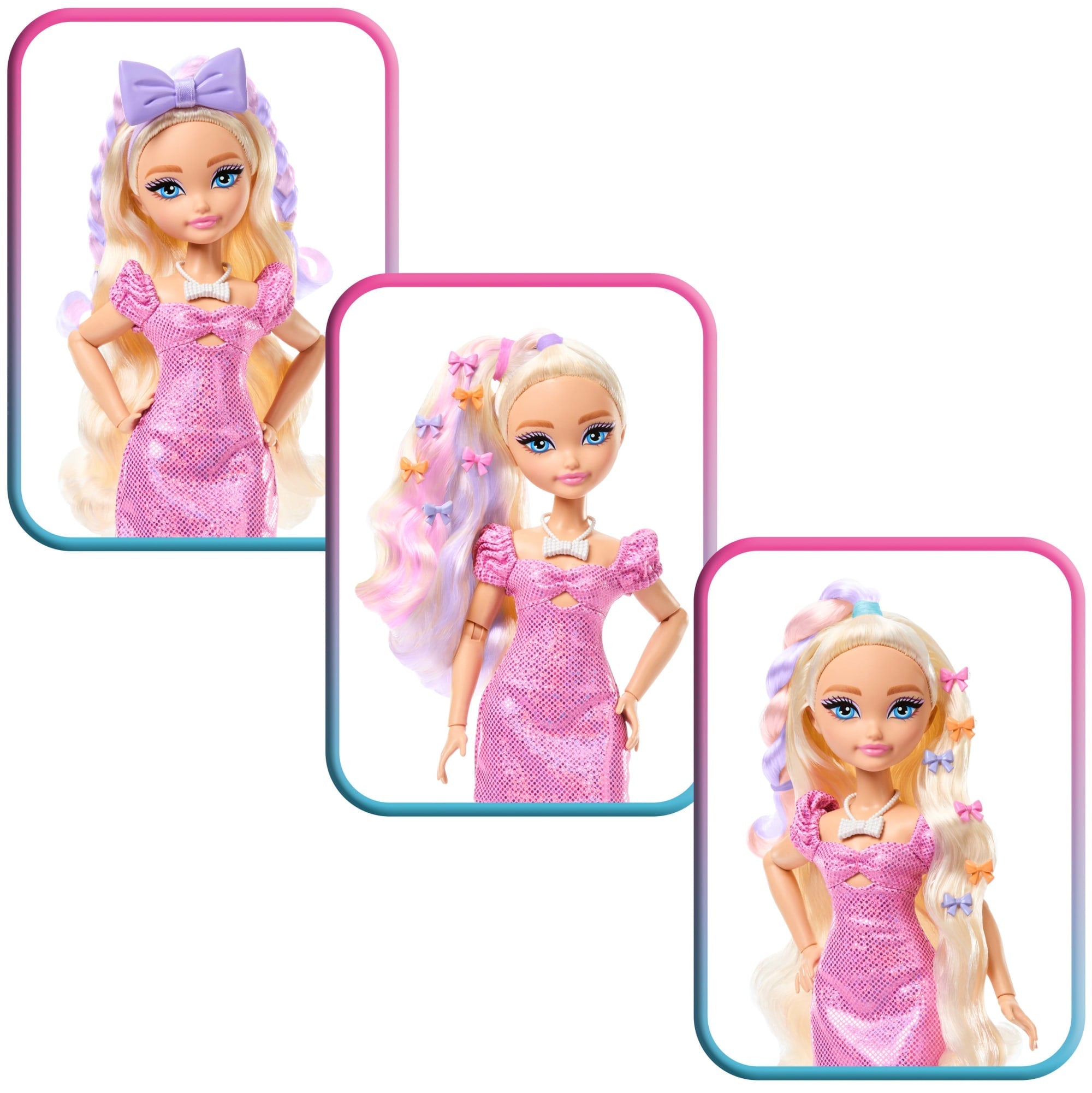 Barbie Dream Besties Boneca Malibu Get Ready With Me com Acessórios