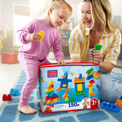 Mega Bloks Juguete de Construcción bolsa clásica con 150 bloques