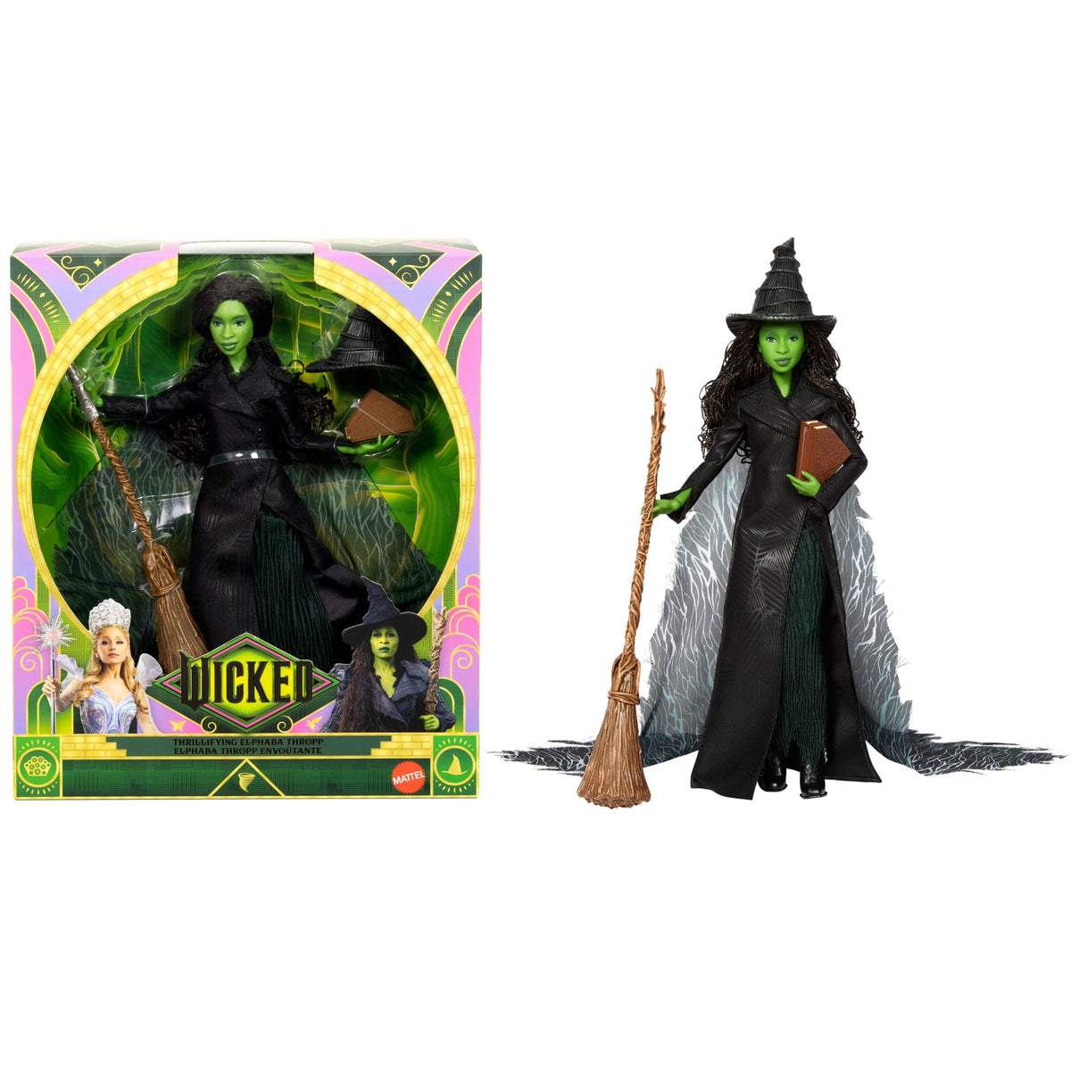 Wicked Boneca Look Premium Elphaba