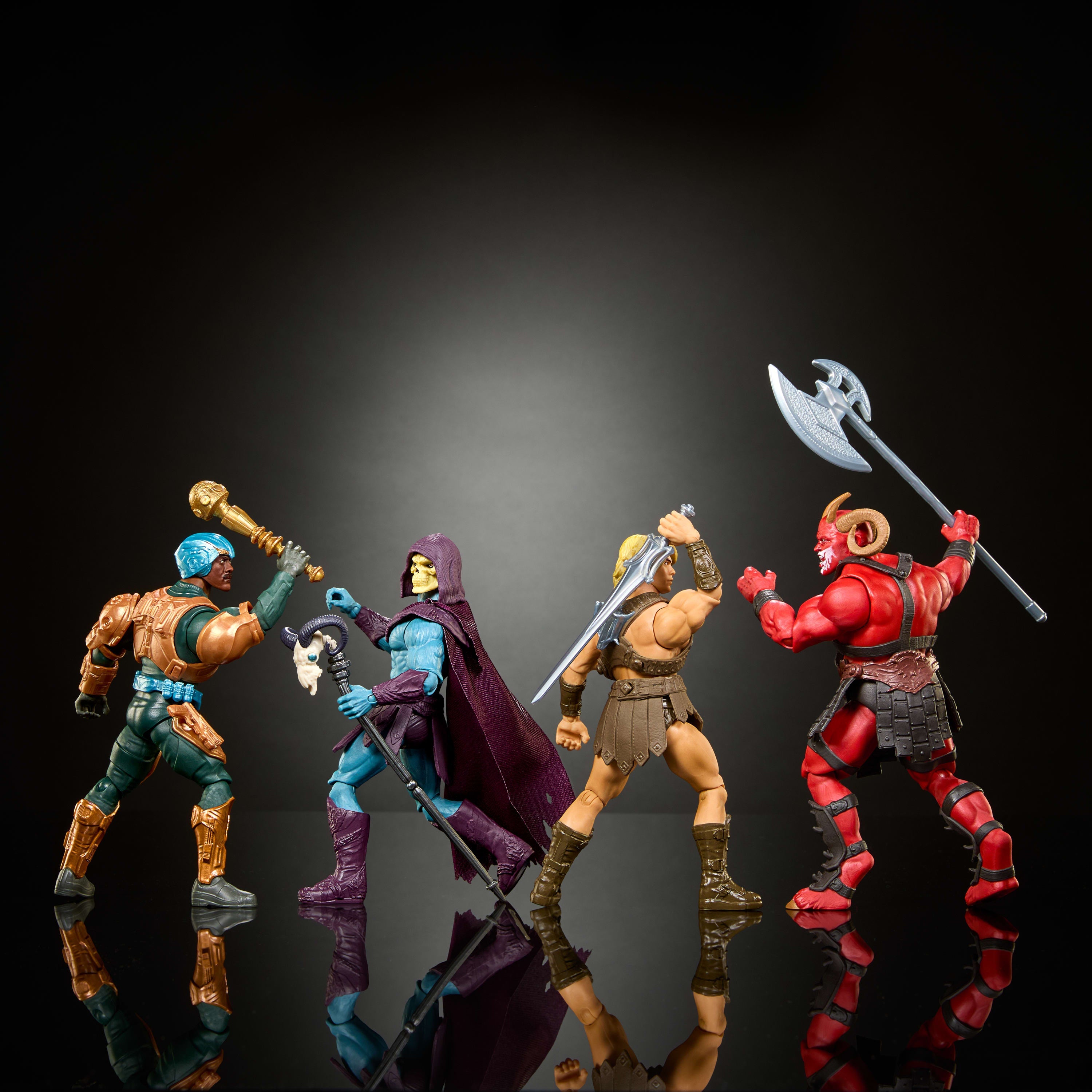 Masters Of The Universe Película Paquete de 4 Figuras de Acción