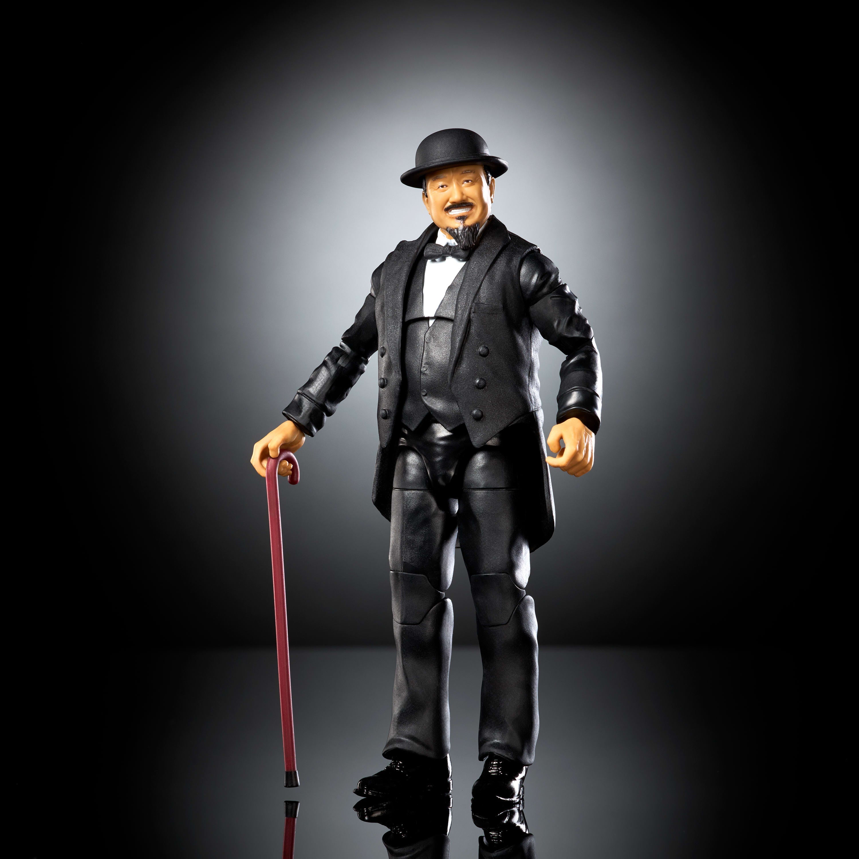 WWE Elite Legends Mr. Fuji Action Figure & Accessories, Series 30 6-inch Collectible Set