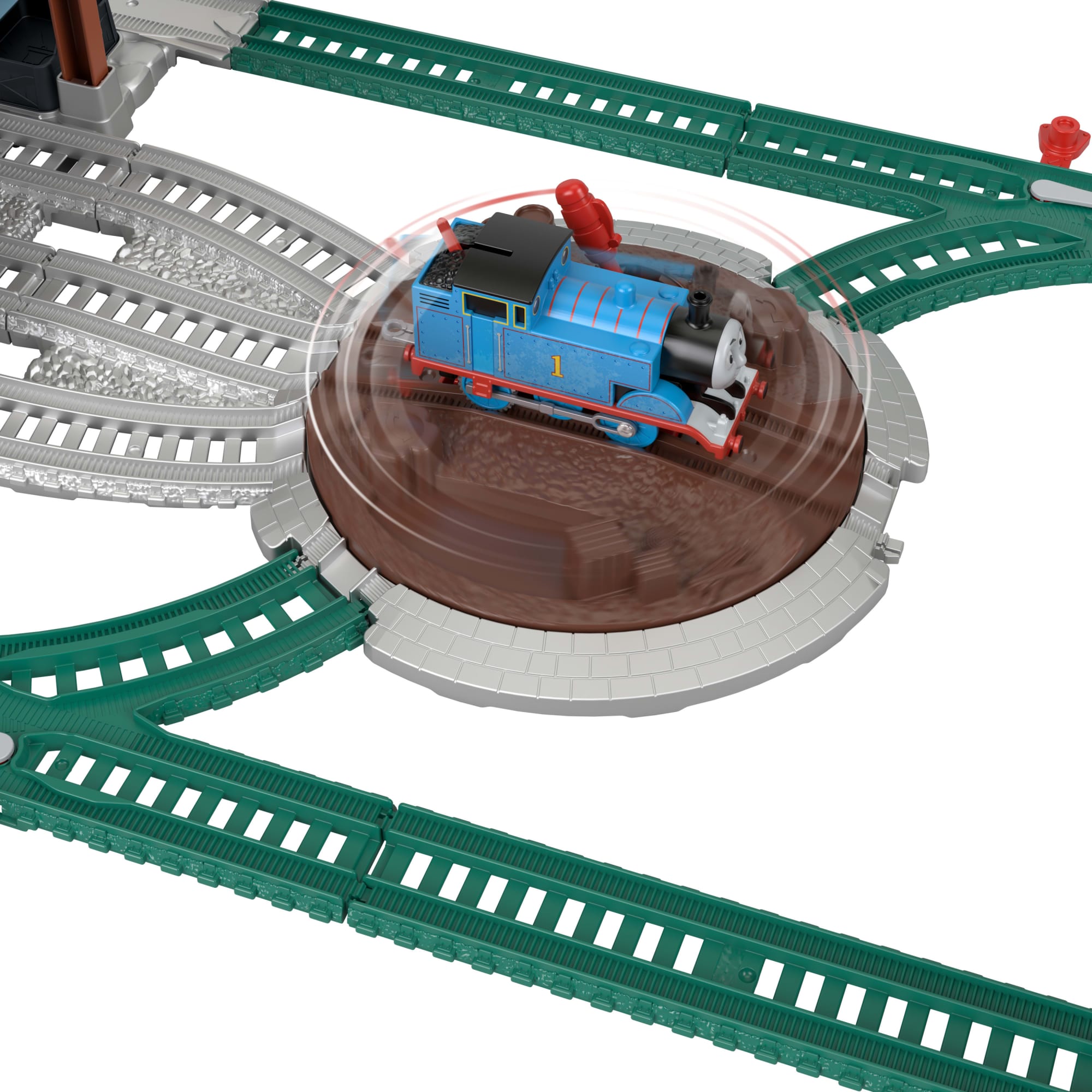 Thomas e Seus Amigos Pista de Brinquedo Motorizada Entregue os Barris!