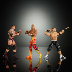 WWE Elite Hulk Hogan John Cena Batista Action Figures, 6-Inch Collectible Set With Articulation & Accessories