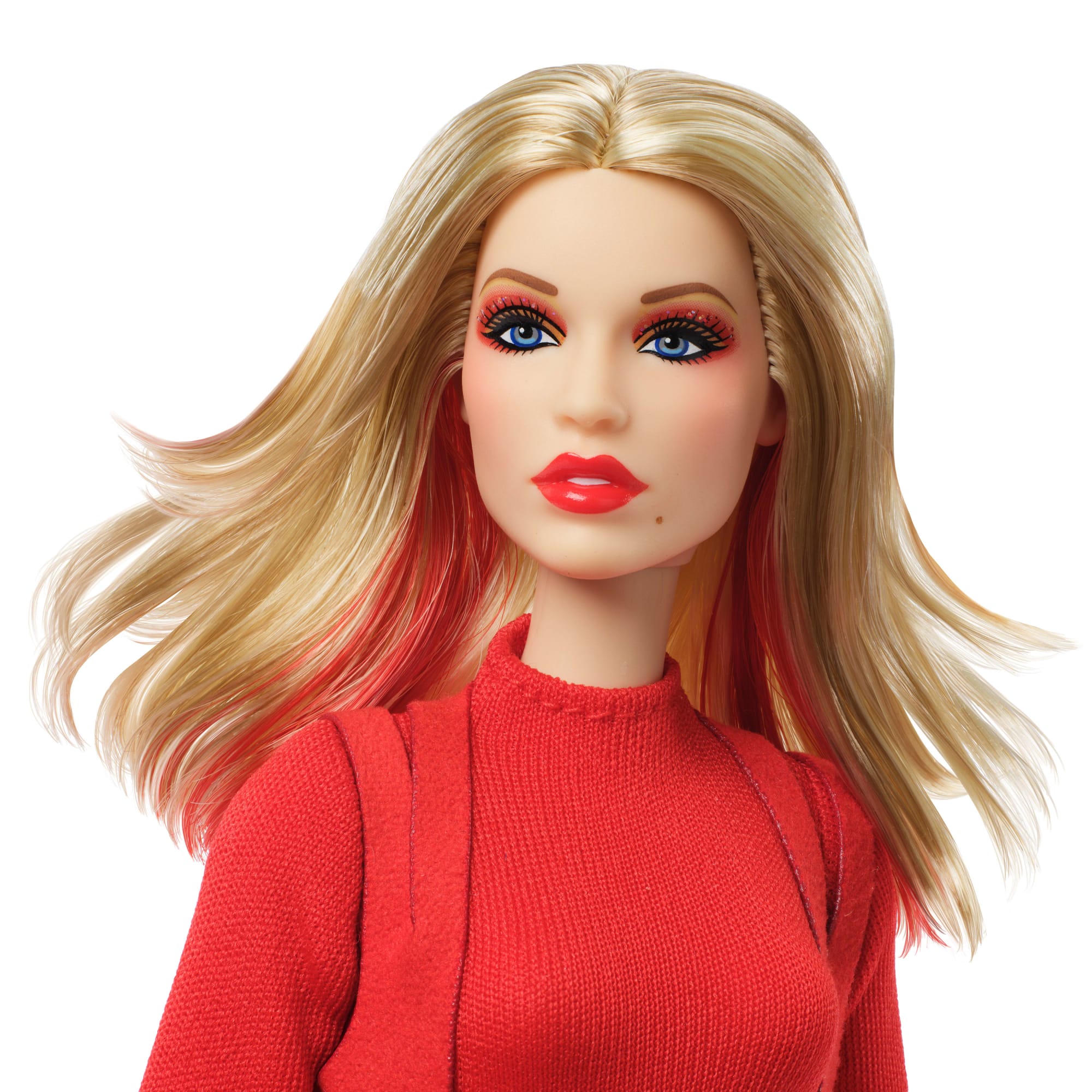Barbie Signature Kylie Minogue Collectible Doll in Red “Padam Padam” Music Video Outfit