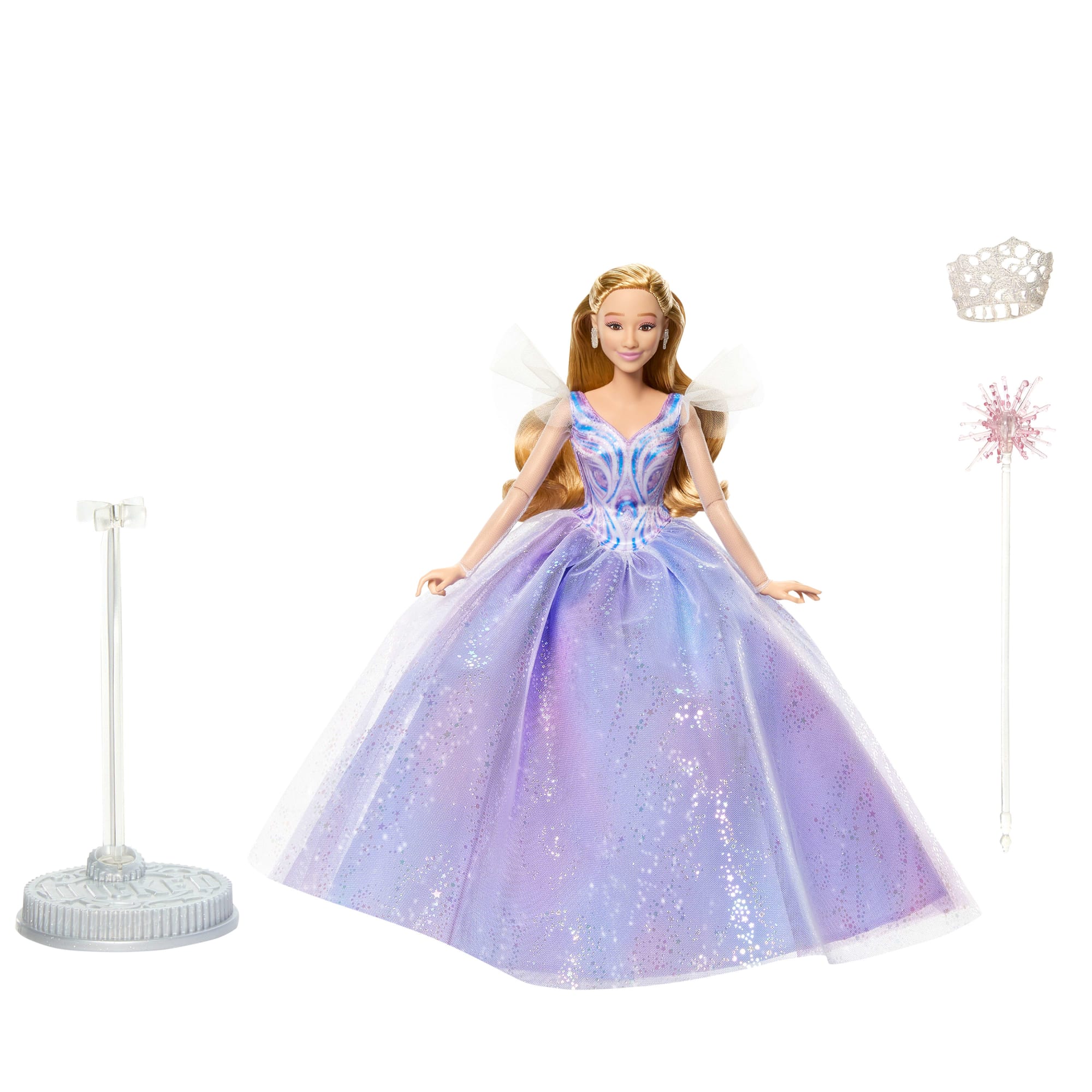 Universal Pictures’ Wicked: For Good Deluxe Glinda Doll With Movie-Inspired Outfit & 3 Accessories