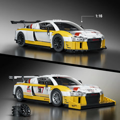 Mattel Brick Shop Hot Wheels Juguete de Construcción Elite ’15 Audi R8 LMS