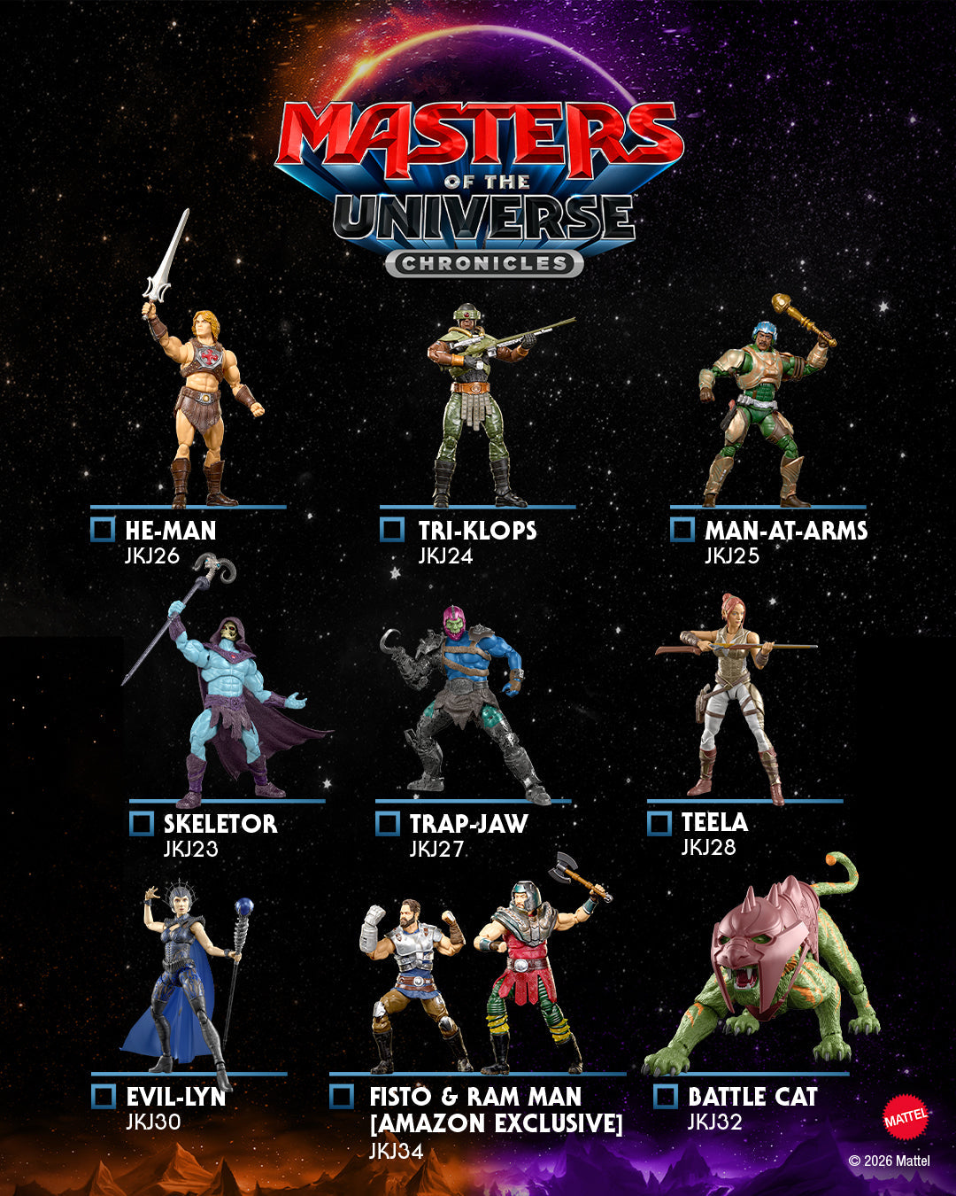 Les Maîtres de L’Univers Chronicles-Figurine Triclops