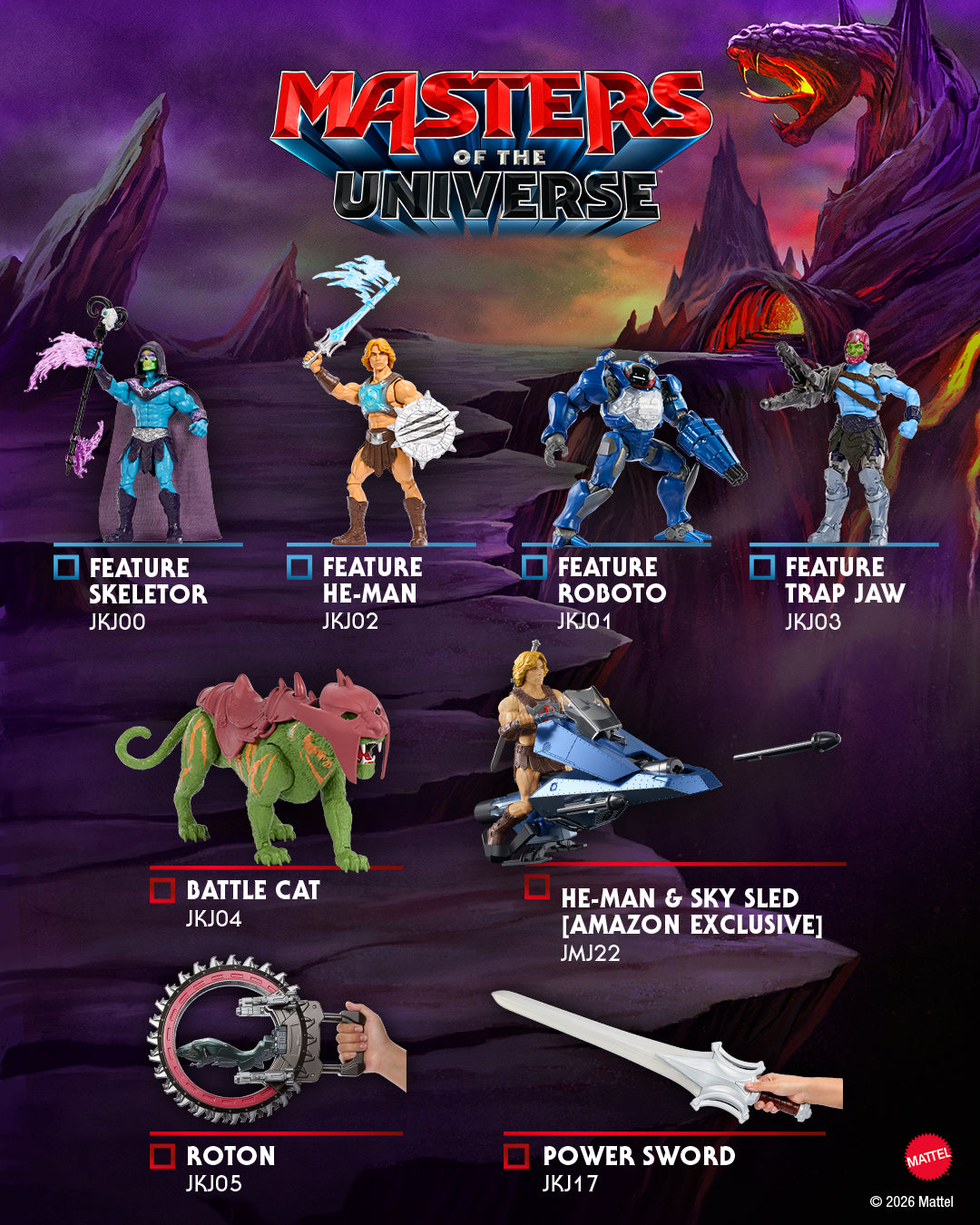 Les Maîtres de L’Univers-Musclor et Sky Sled-Véhicule et Figurine