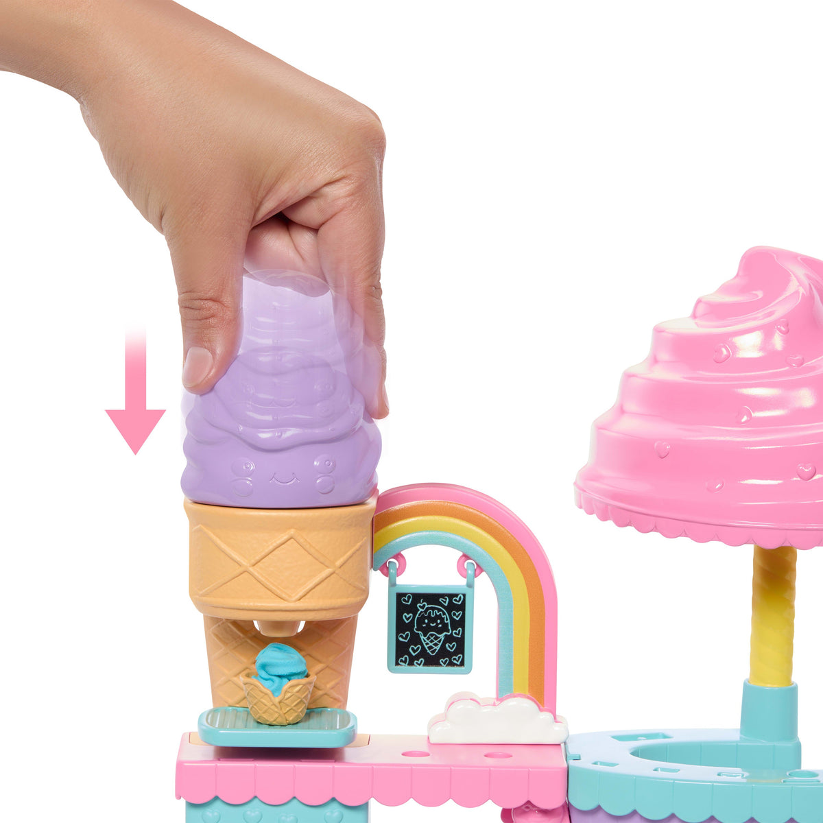 Barbie Coffret Poupée Chelsea et Stand de Glace