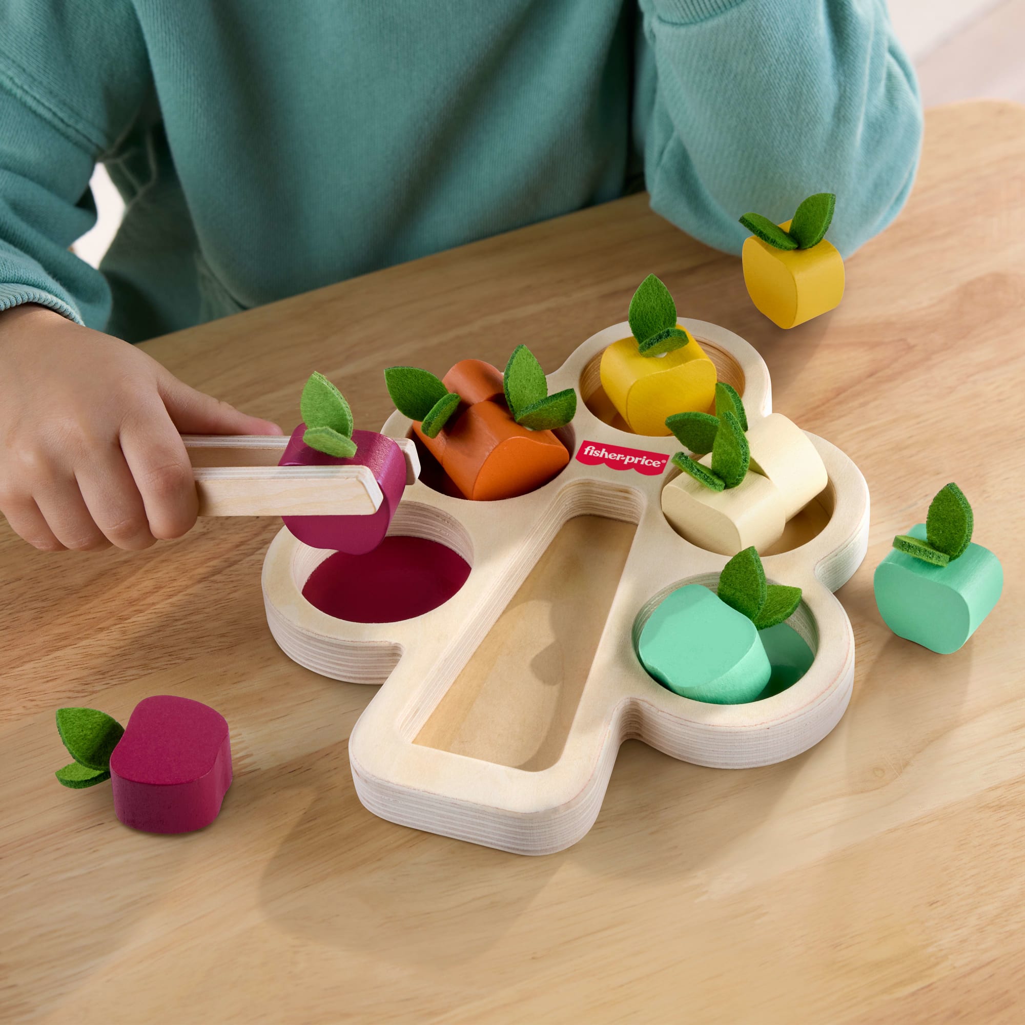 Fisher-Price®Arbre de Tri en Bois de Montessori