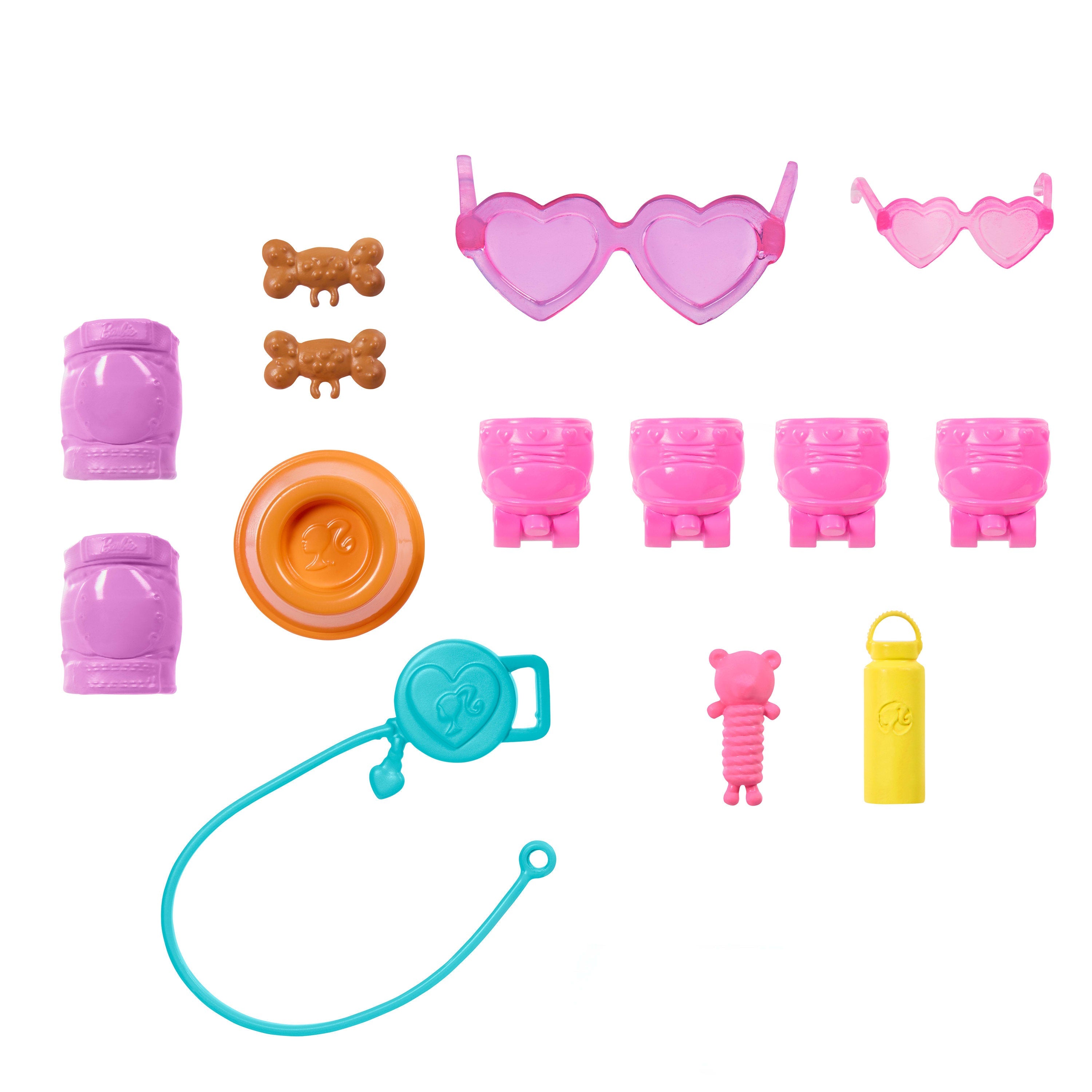 Barbie Pets Skate And Run Pup Blonde Doll With Puppy, Skates, And Accessories