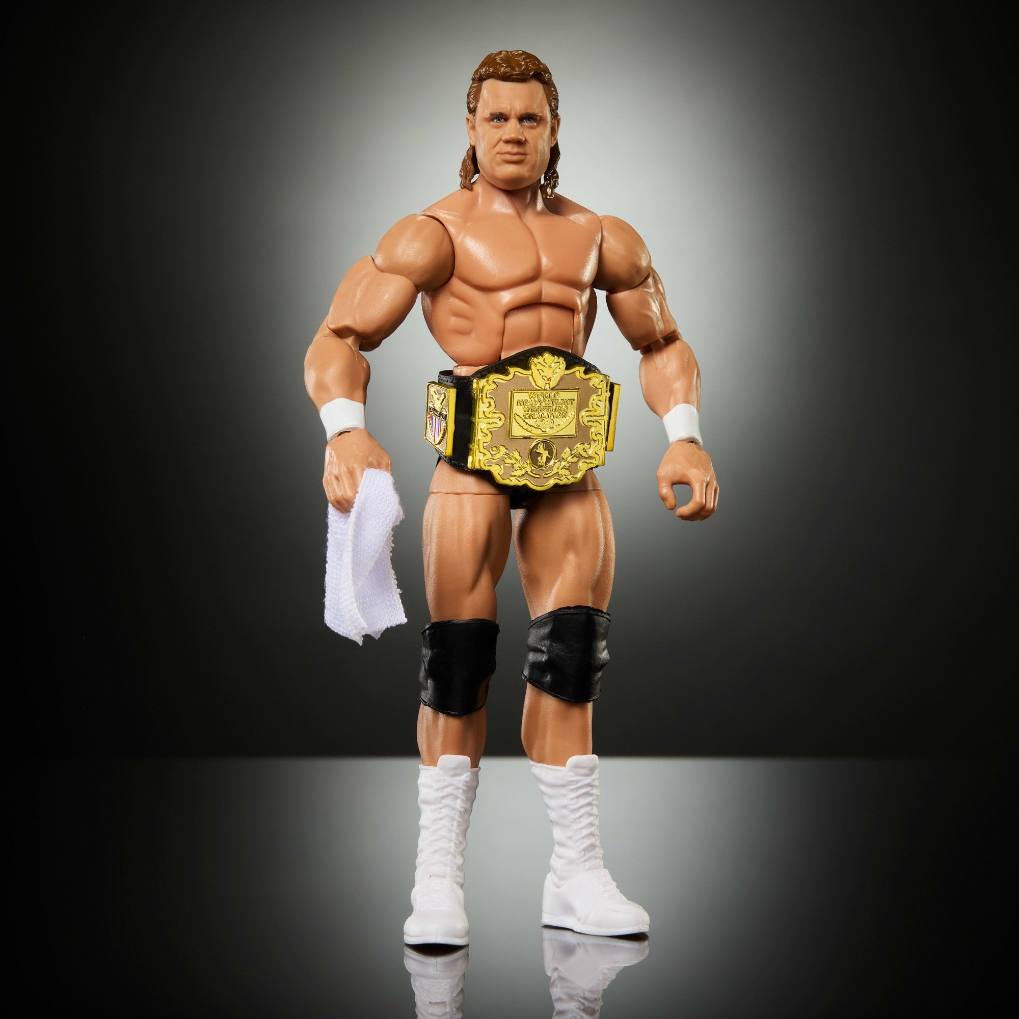 WWE Elite Legends Curt Hennig Action Figure & Accessories, Series 29 6-Inch Collectible Set