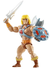 Les Maîtres de L’Univers Origins – Figurine Articulée Mdu Musclor de 14 Cm (5,5) Po Avec Épée, Hache et Bouclier