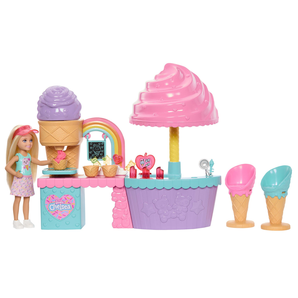 Barbie Chelsea Conjunto de Brinquedo Conjunto de Jogo Sorveteria