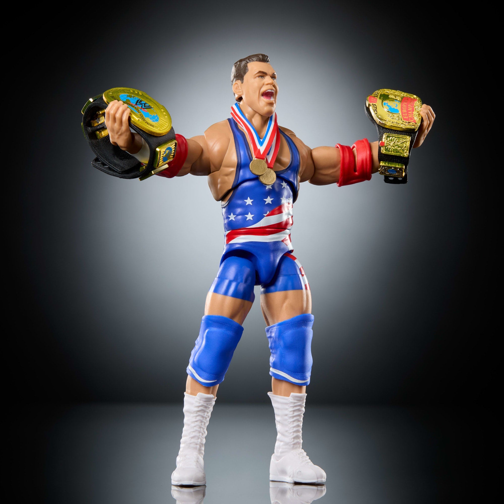 WWE Ultimate Edition Monday Night War Kurt Angle Action Figure & Accessories Collectible Set, 6-Inch