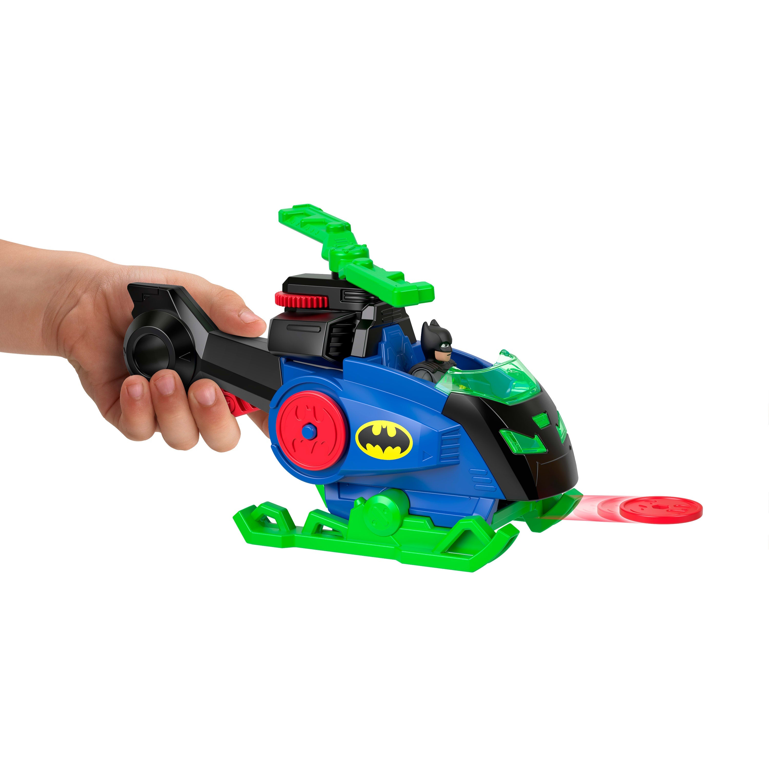 Imaginext Dc Super Friends Coffret Bat-Coptère et Man Bat
