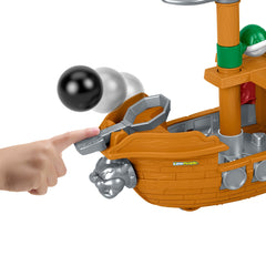 Little People Nintendo Juguete para Bebés Barco de Batalla de Bowser