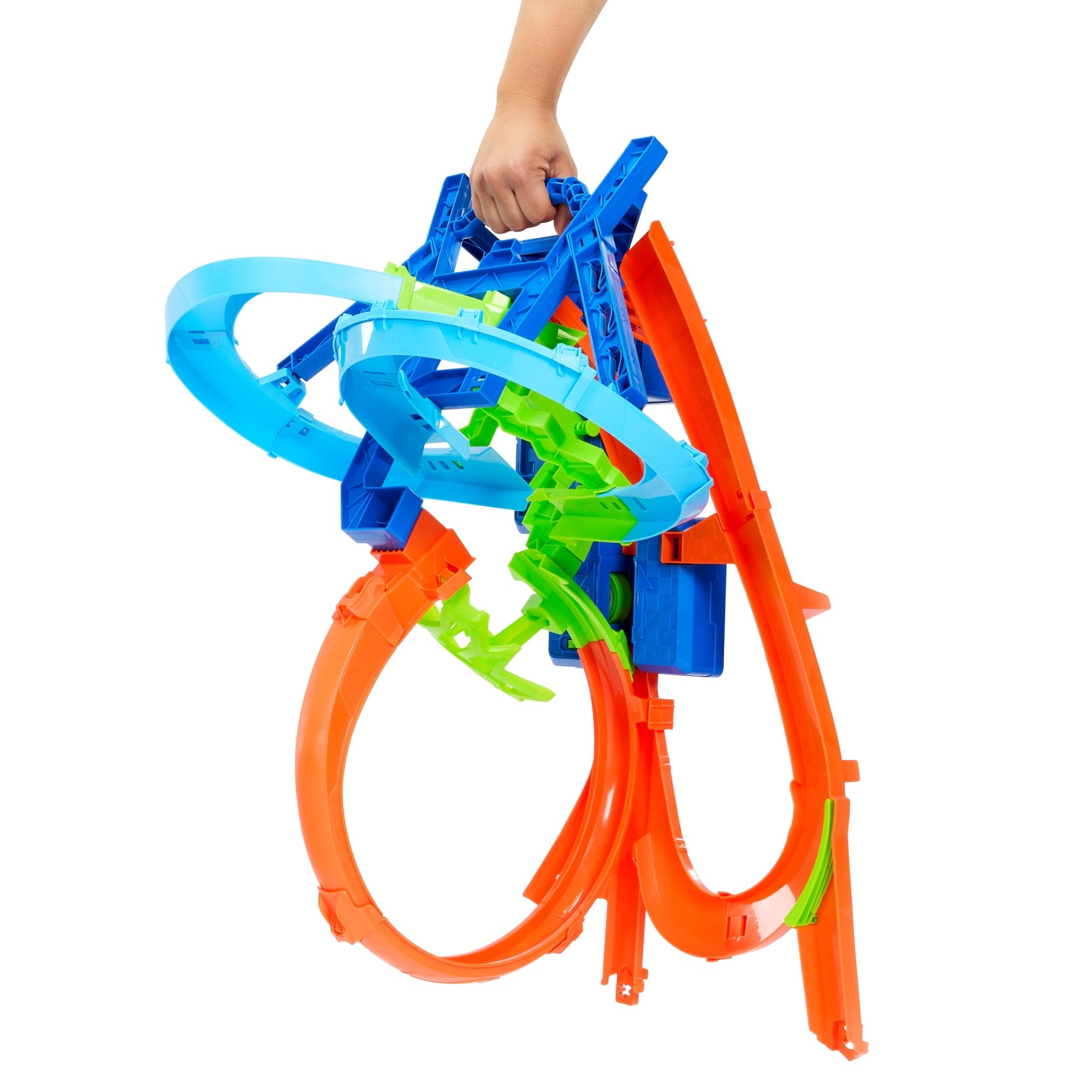 Hot Wheels Stunt Tracks Pista de Brinquedo Choque Multi-Aéreo