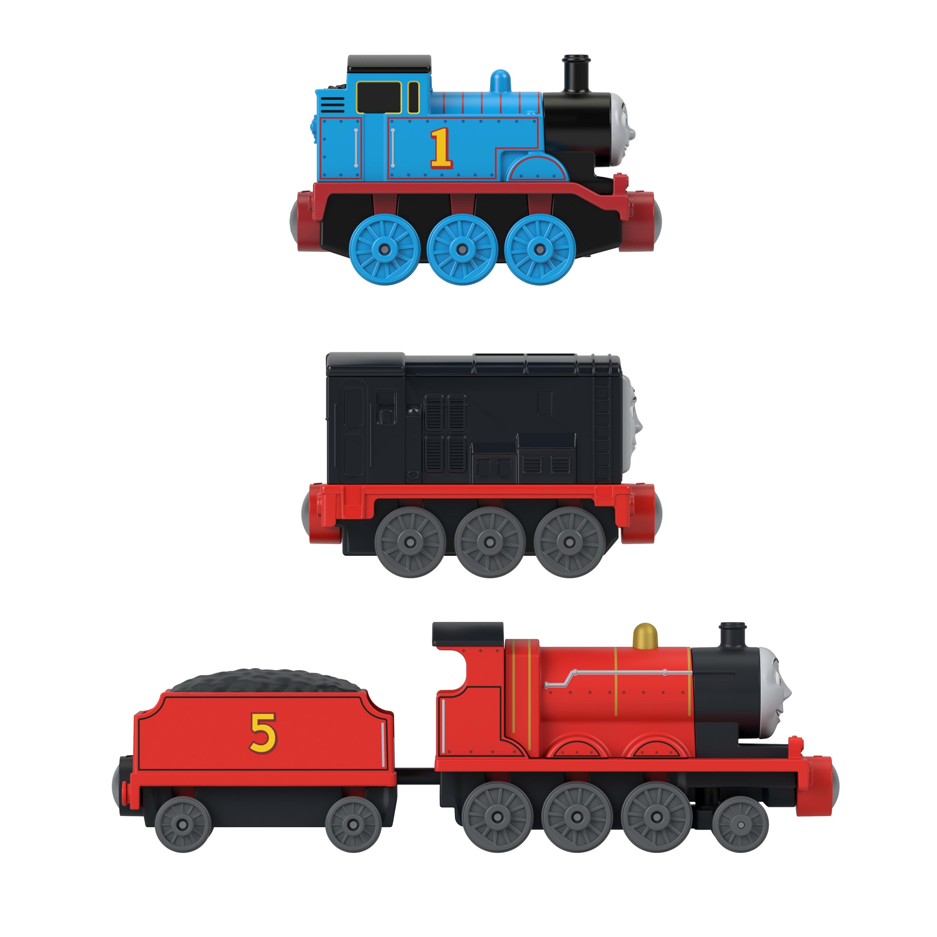 Fisher-Price-Coffret de 3 Trains Thomas et ses Amis