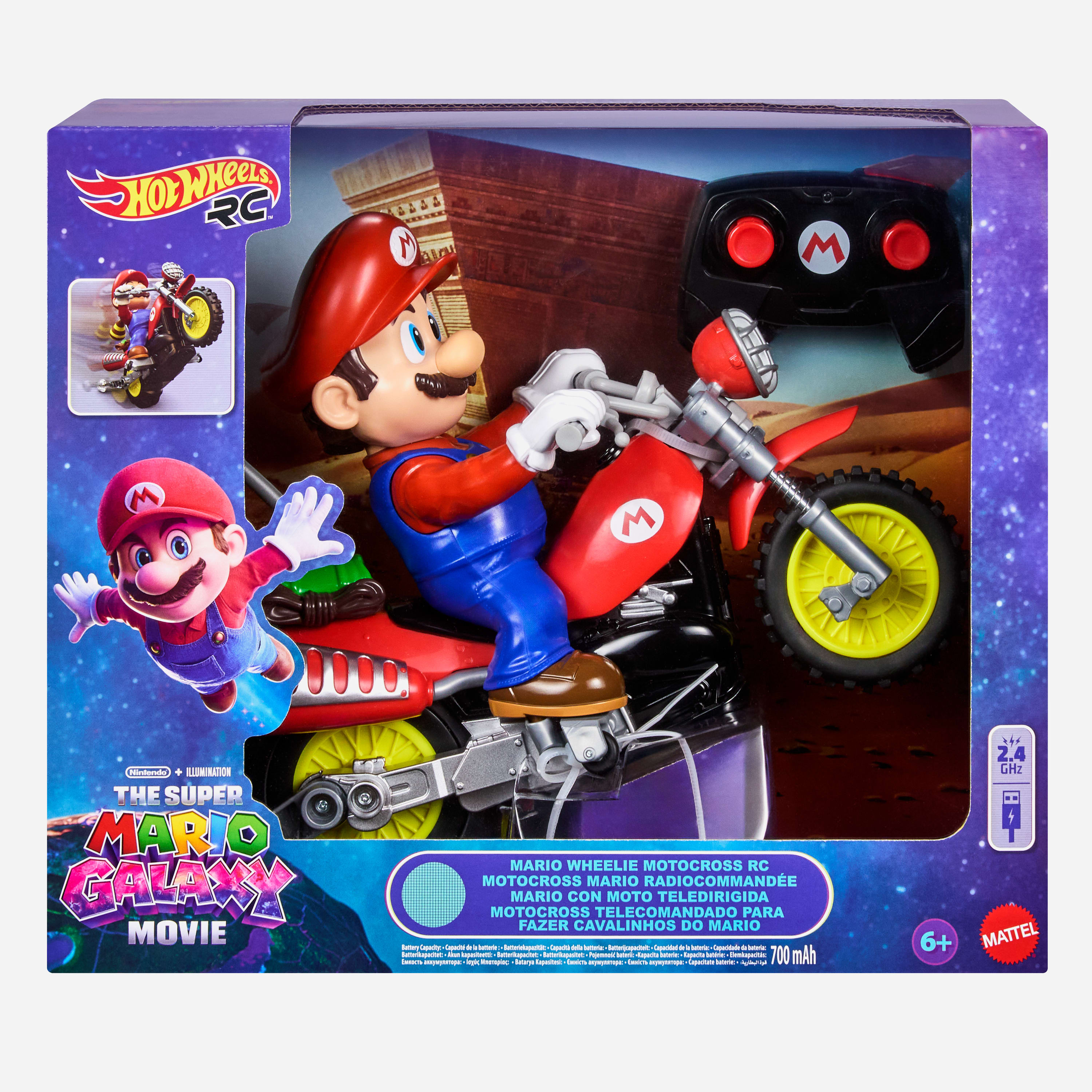 Hot Wheels R/C Radio Control super mario movie