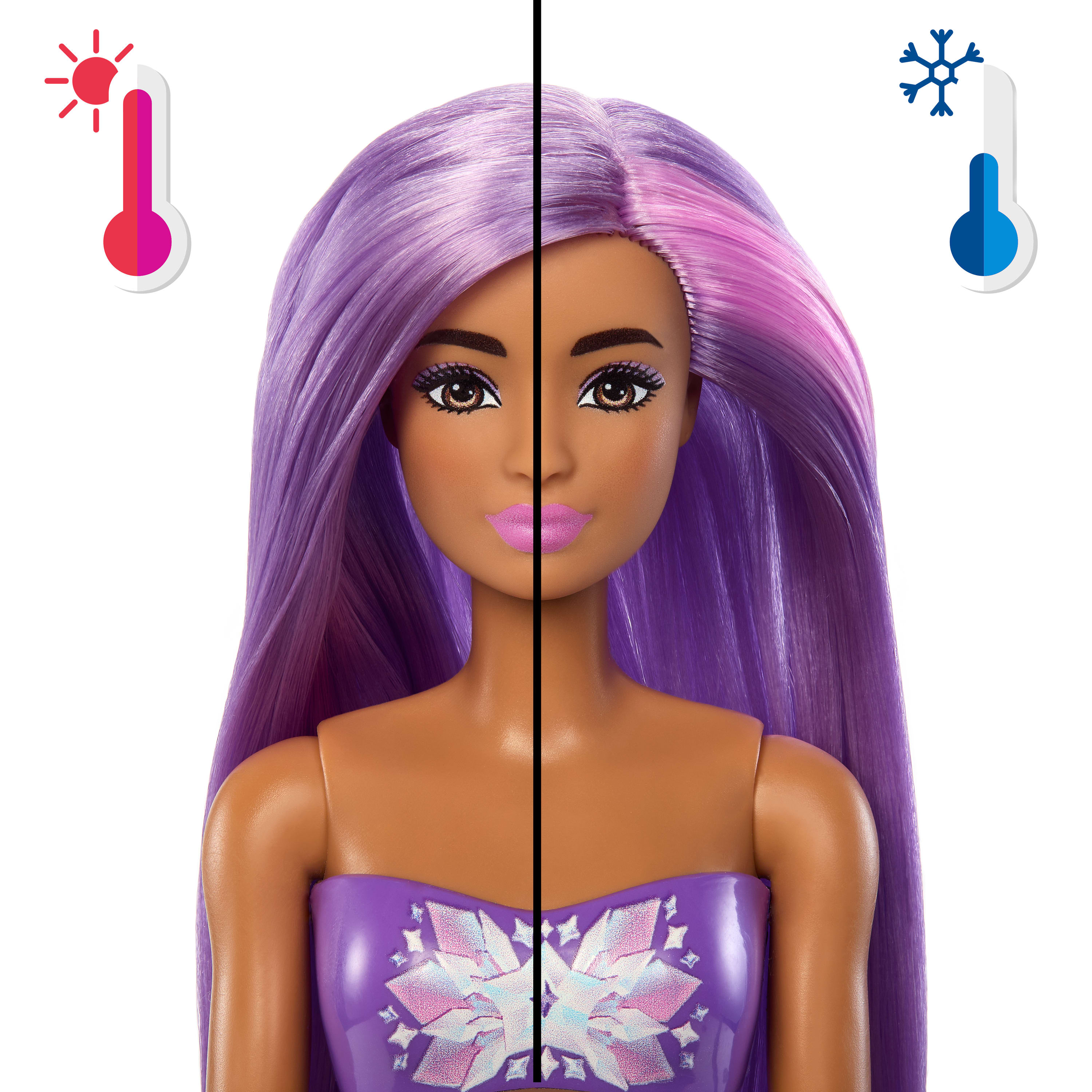 Barbie Color Reveal Mermaid Series Doll & Accessories With 6 Surprises