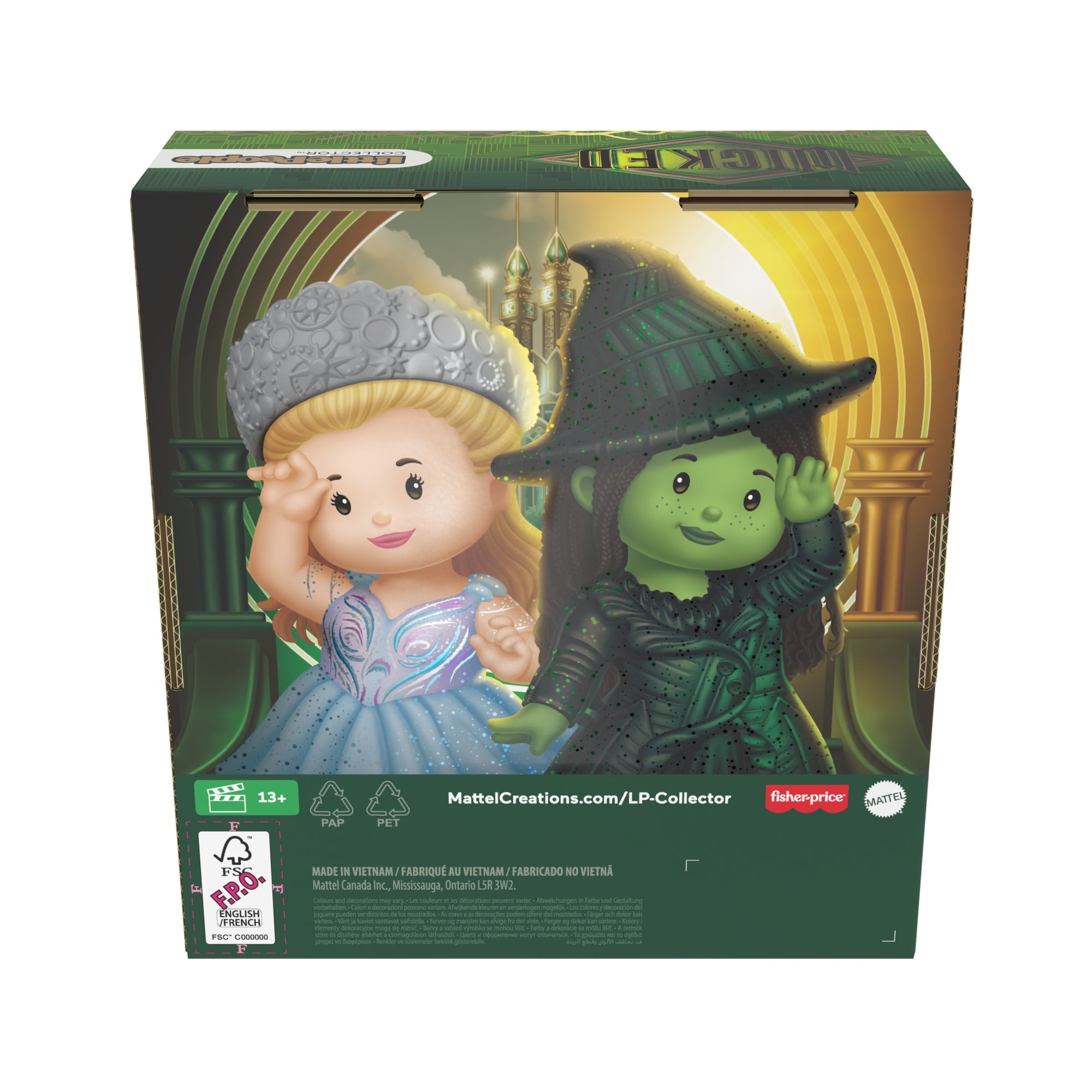 Little People Collector Wicked: For Good Movie Special Edition Set For Fans, 2 Figures