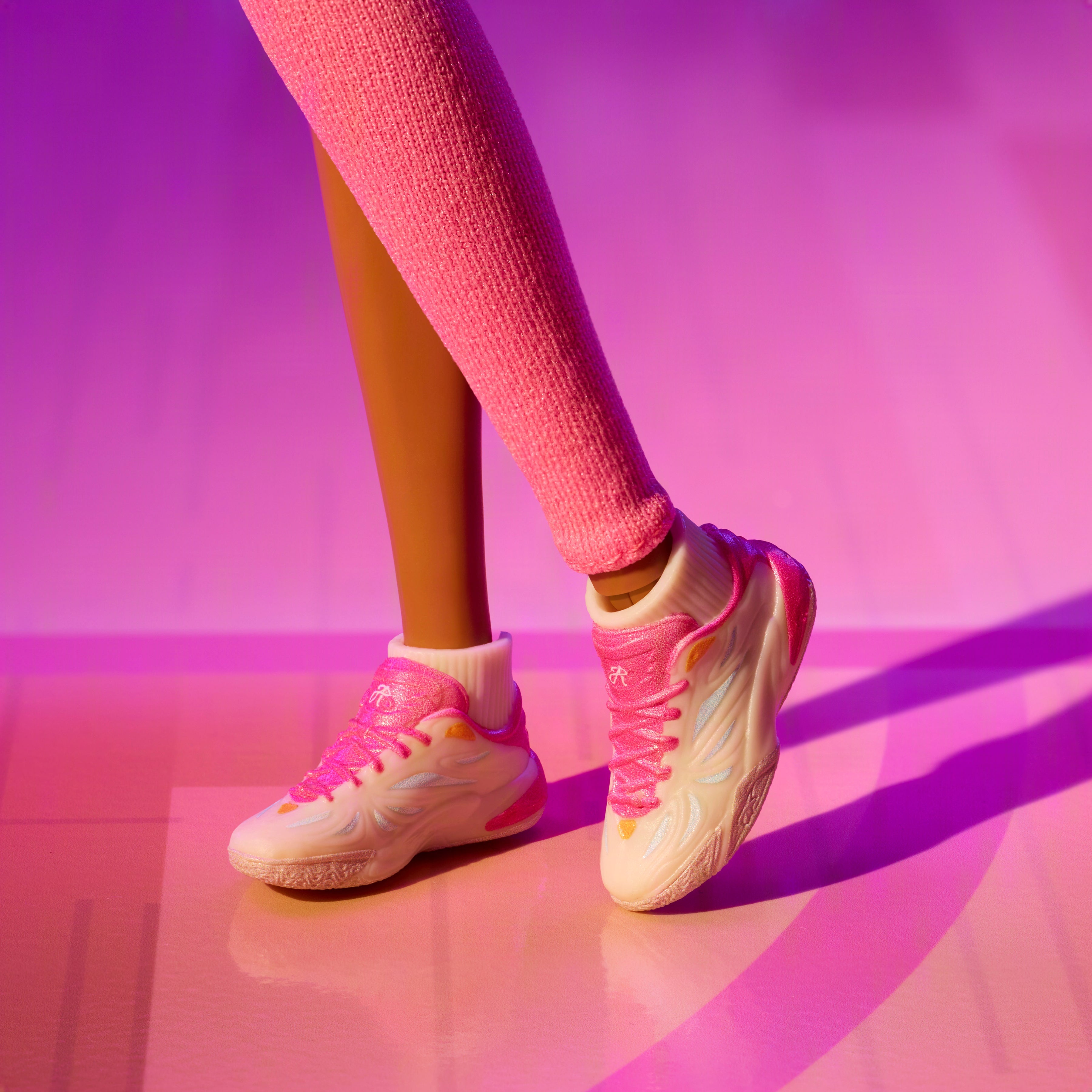 Angel Reese Barbie Doll, Barbie Signature, Fashion Doll With Pink Basketball Uniform