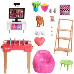 Barbie® Barbie World™ Coffret de Jeu Avec Accessoires Soirée de Jeux