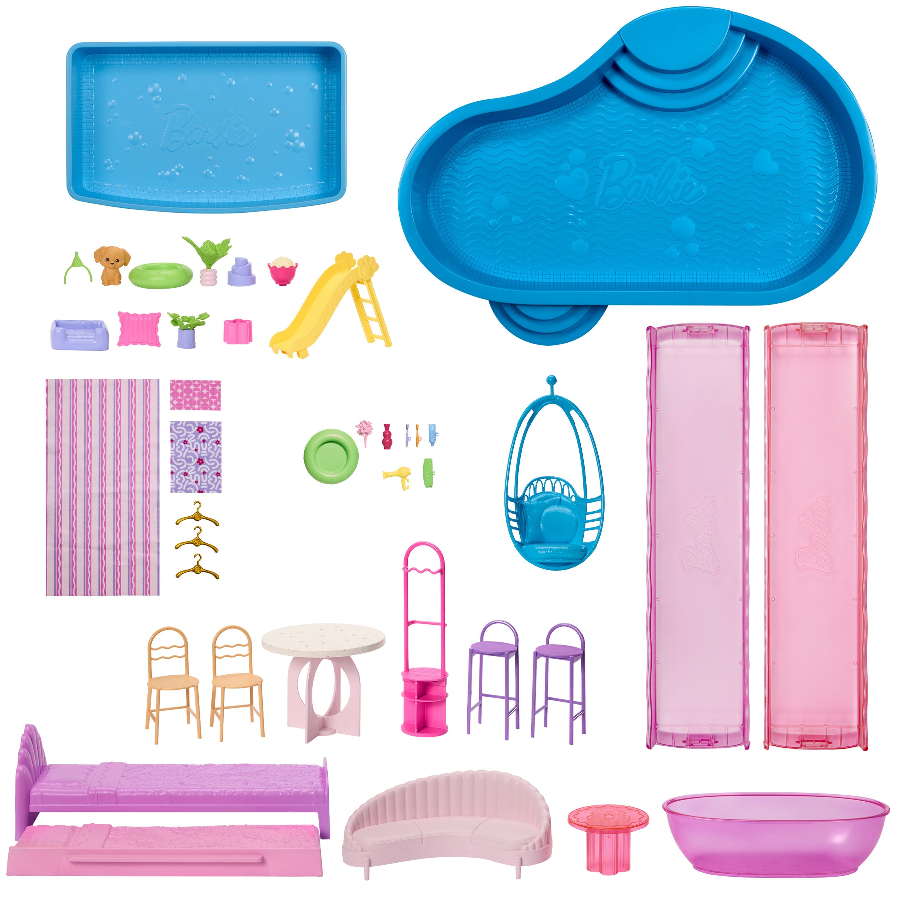 Barbie-La Maison de Rêve® de Barbie-Avec Plus de 65 Éléments