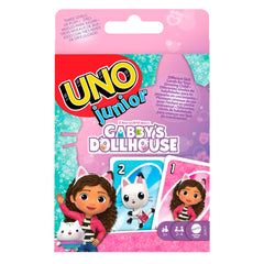 UNO Junior Gabby's Dollhouse Card Game For Kids, Parents & Family Nights