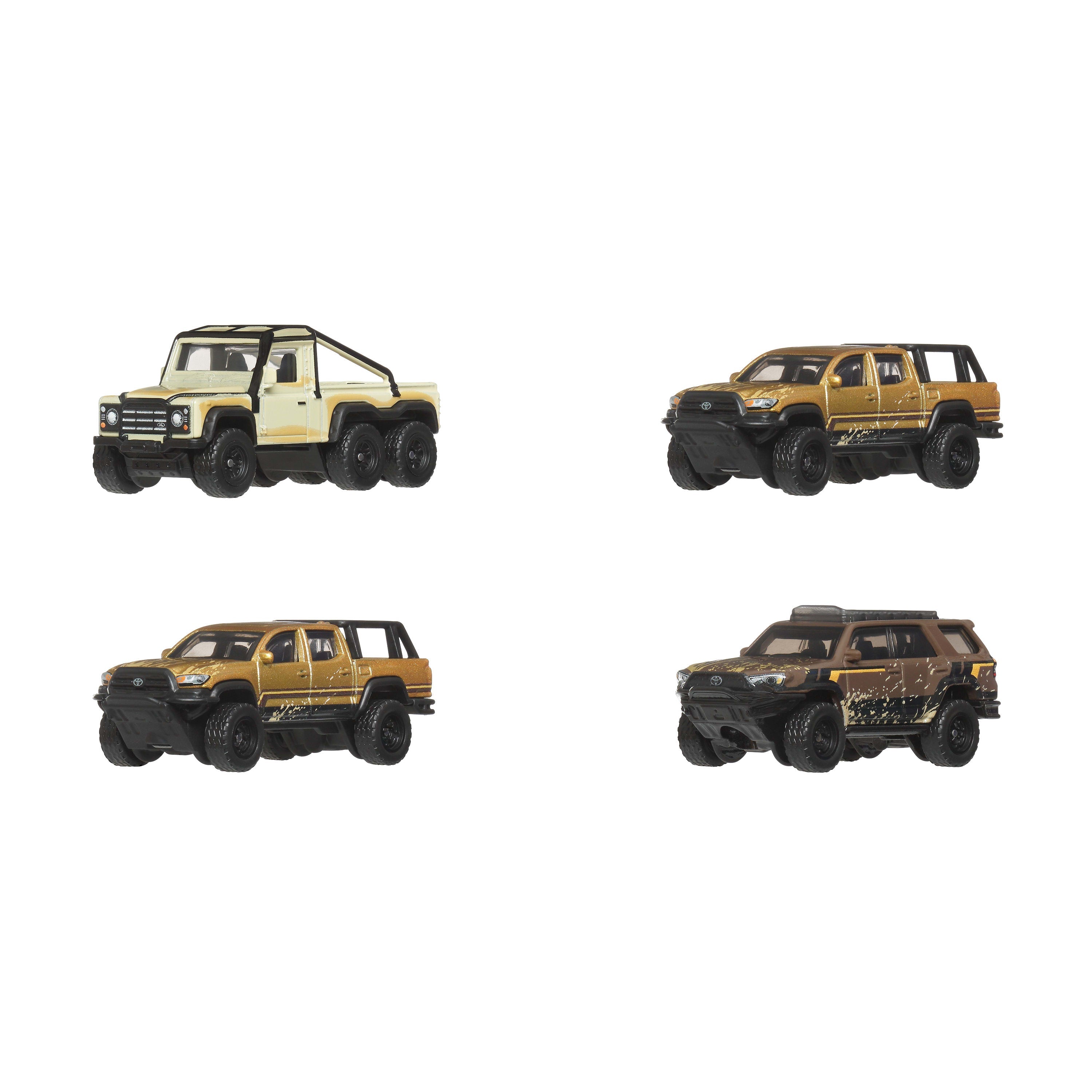 Matchbox Desert Chase Escape 4-Pack