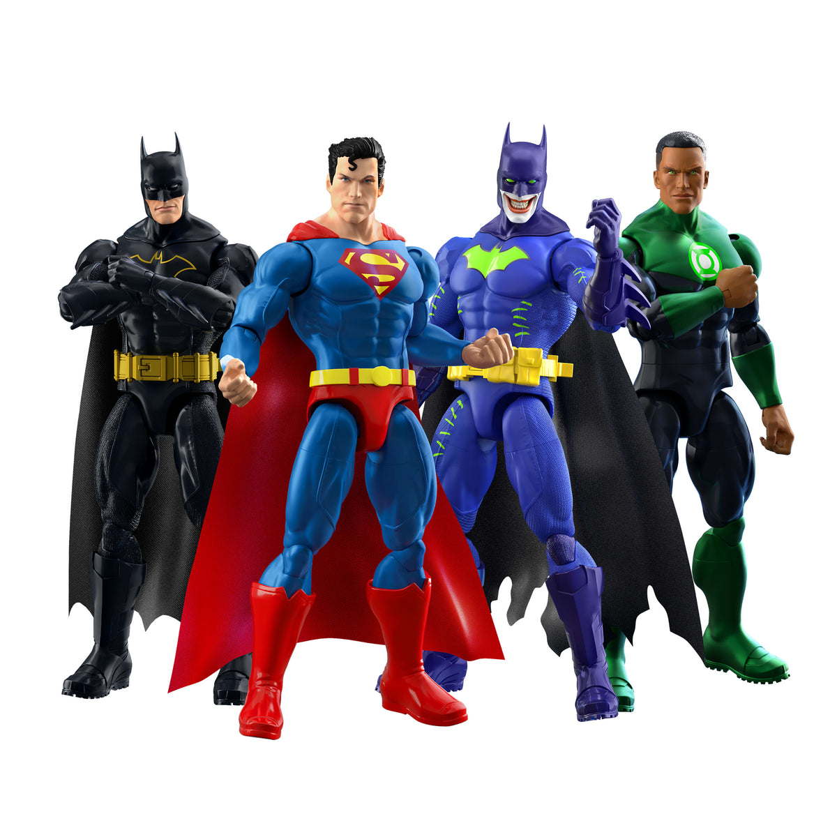 DC Premier 6.5 Inch Action Figures, Deluxe Design With 22 Articulations & Battle Accessories