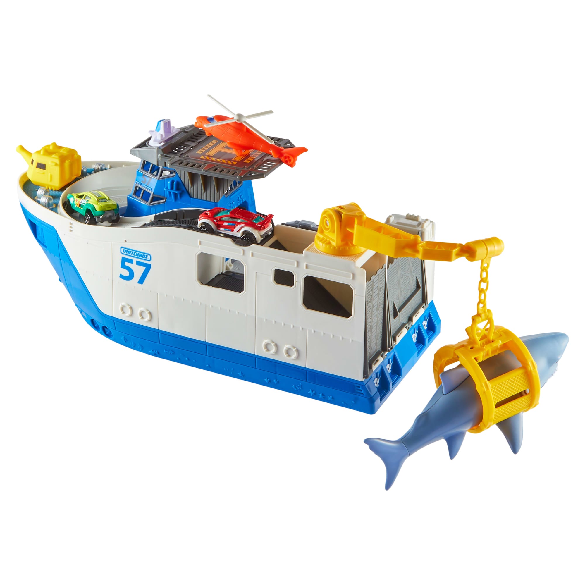Matchbox™ Bateau Sauvetage de Requin