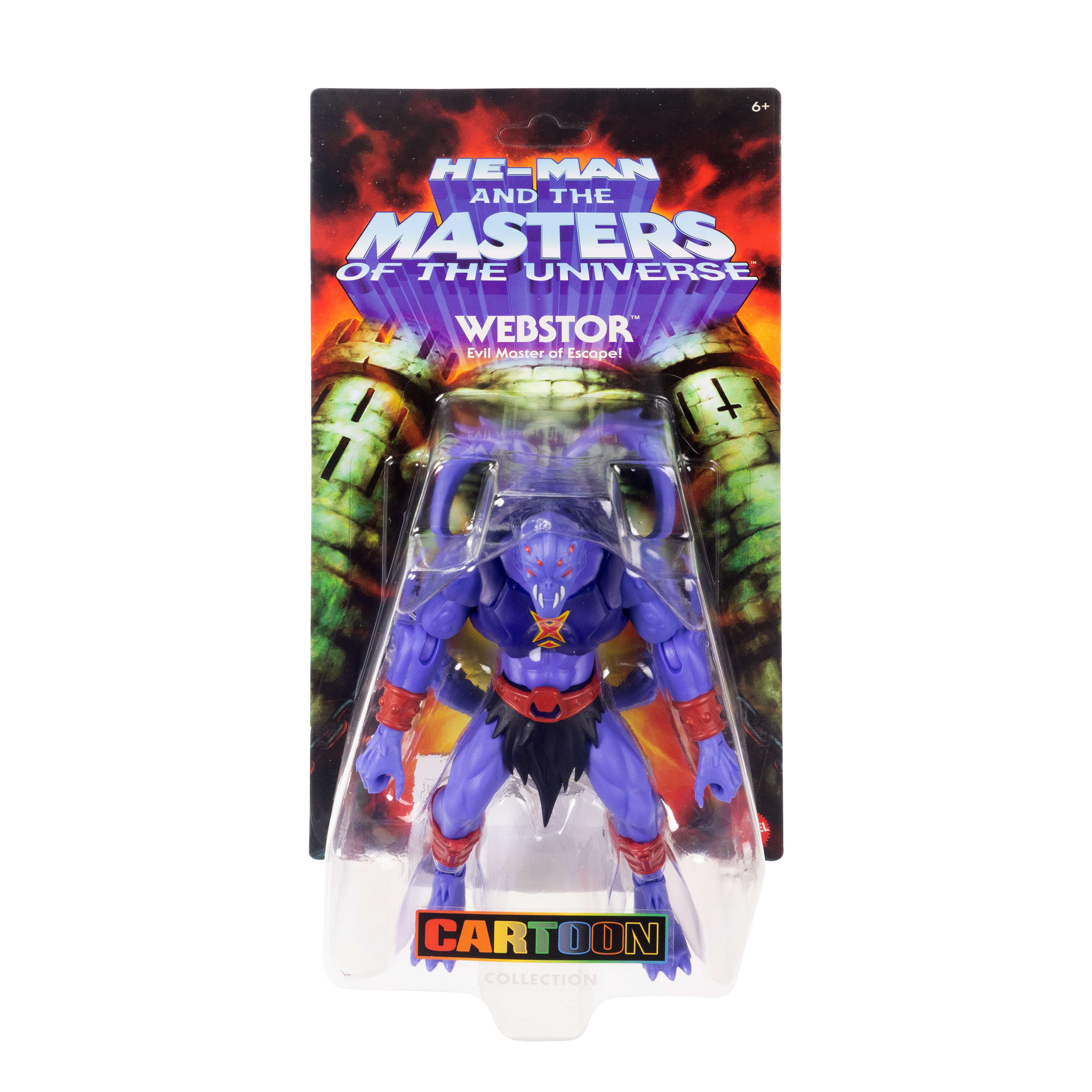 Masters Of The Universe Origins 200X Cartoon Collection Webstor 5.5 inch Action Figure Motu Toy