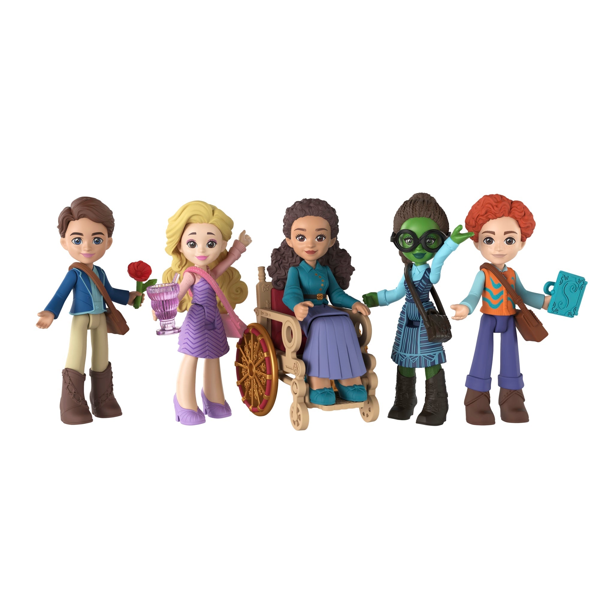 Universal Pictures’ Wicked Students Of Shiz 5 Small Doll Multipack, inspired By The Movie