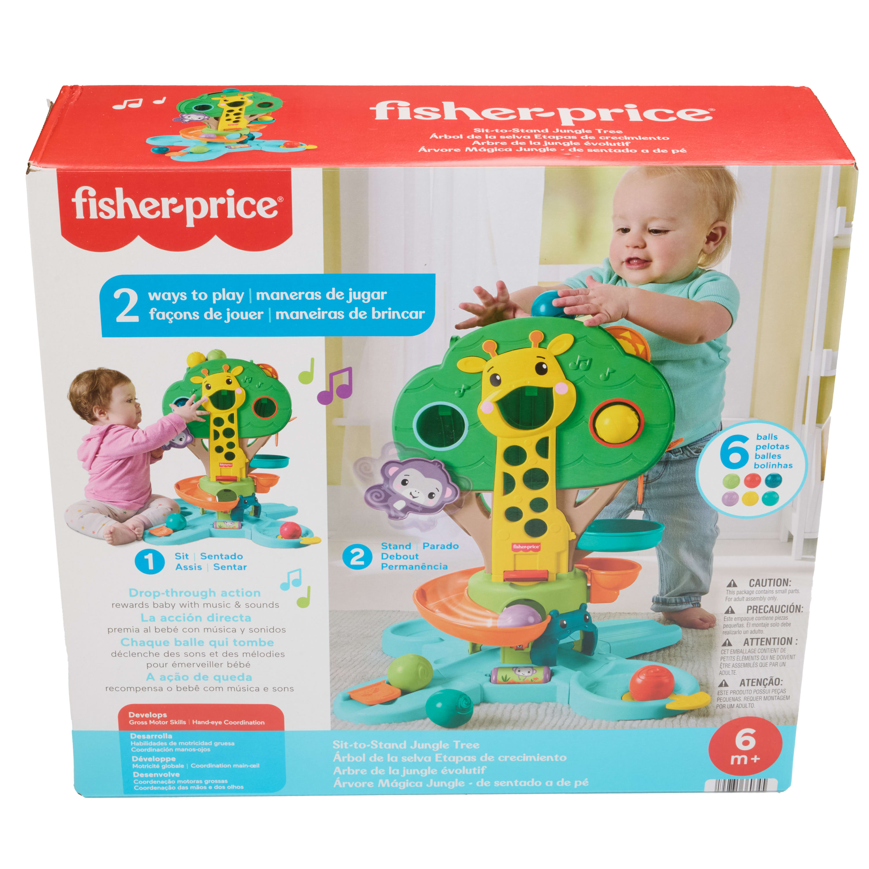 Fisher-Price Infant-Learning Fisher-Price Árvore de Atividades 2 em 1