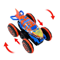 Hot Wheels Monster Trucks Vehículo a Control Remoto Tiger Shark Escalador